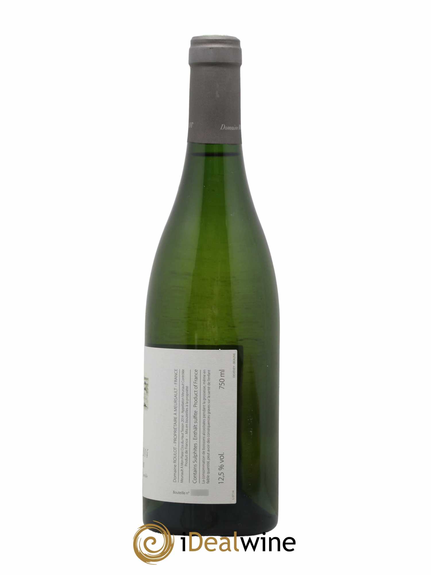 Meursault A mon plaisir Clos du Haut Tesson Roulot (Domaine) 2014 - Lot de 1 bouteille - 1