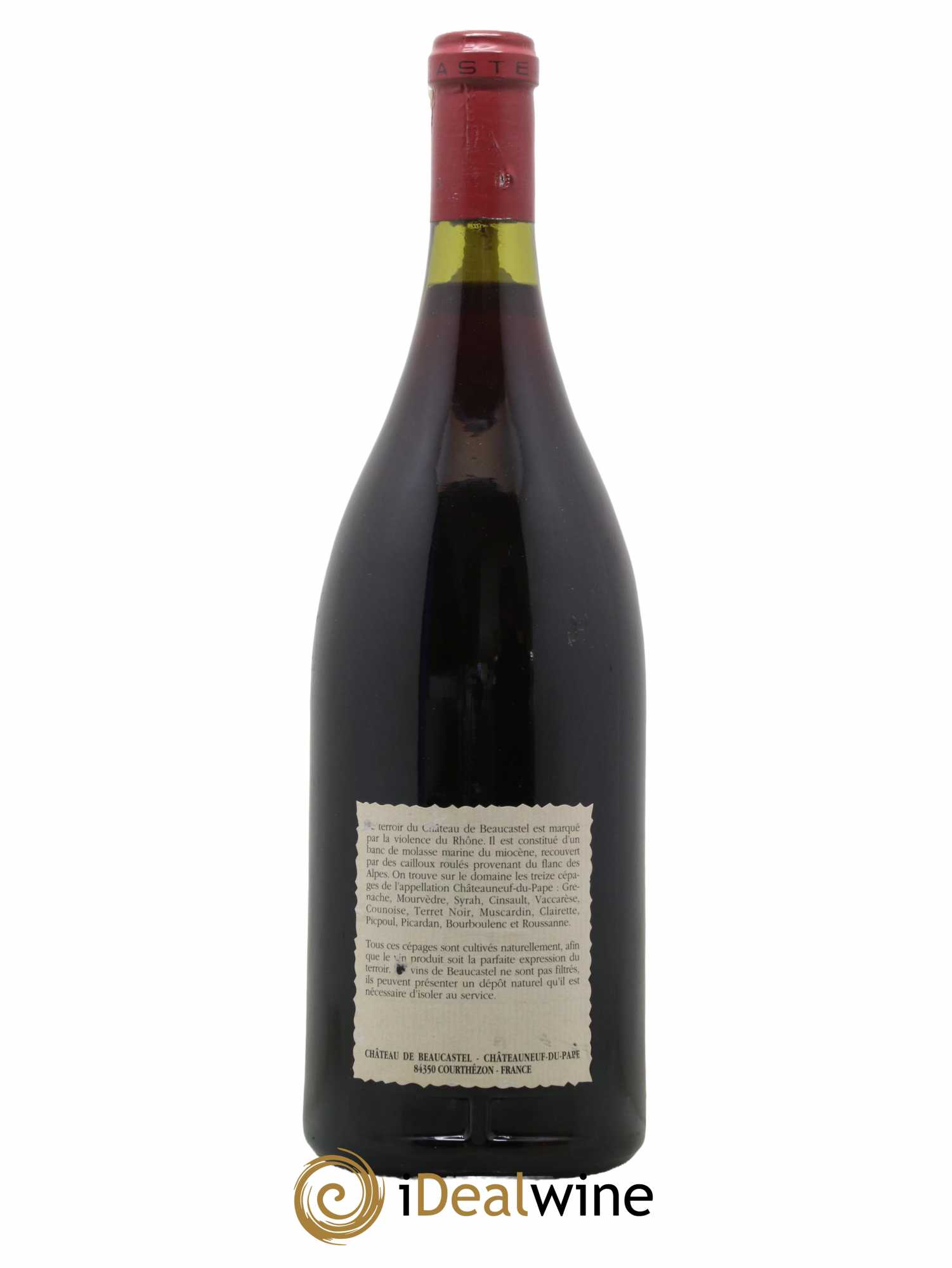 Châteauneuf-du-Pape Château de Beaucastel Famille Perrin 1991 - Lot de 1 magnum - 1