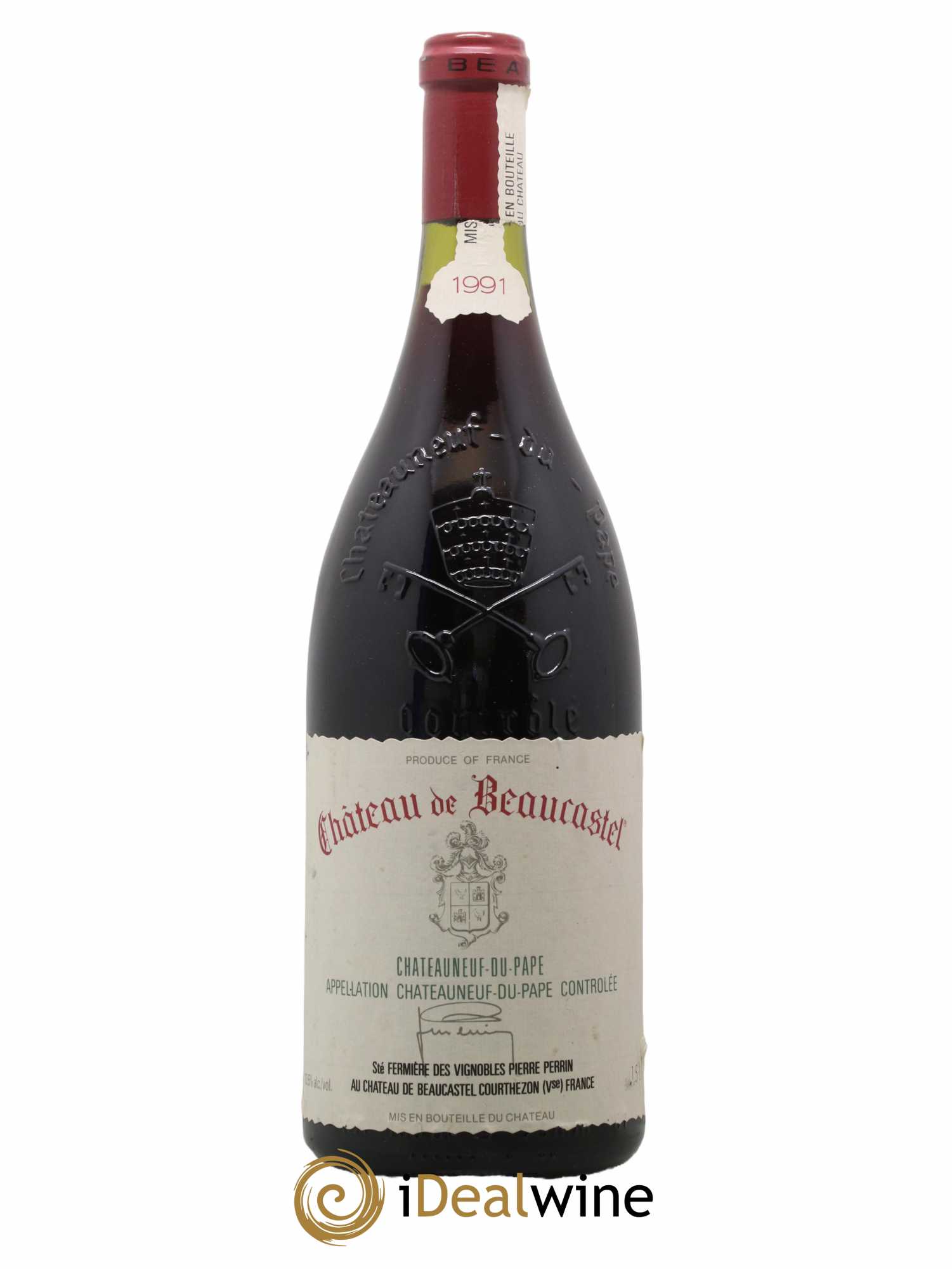 Châteauneuf-du-Pape Château de Beaucastel Famille Perrin 1991 - Lot de 1 magnum - 0