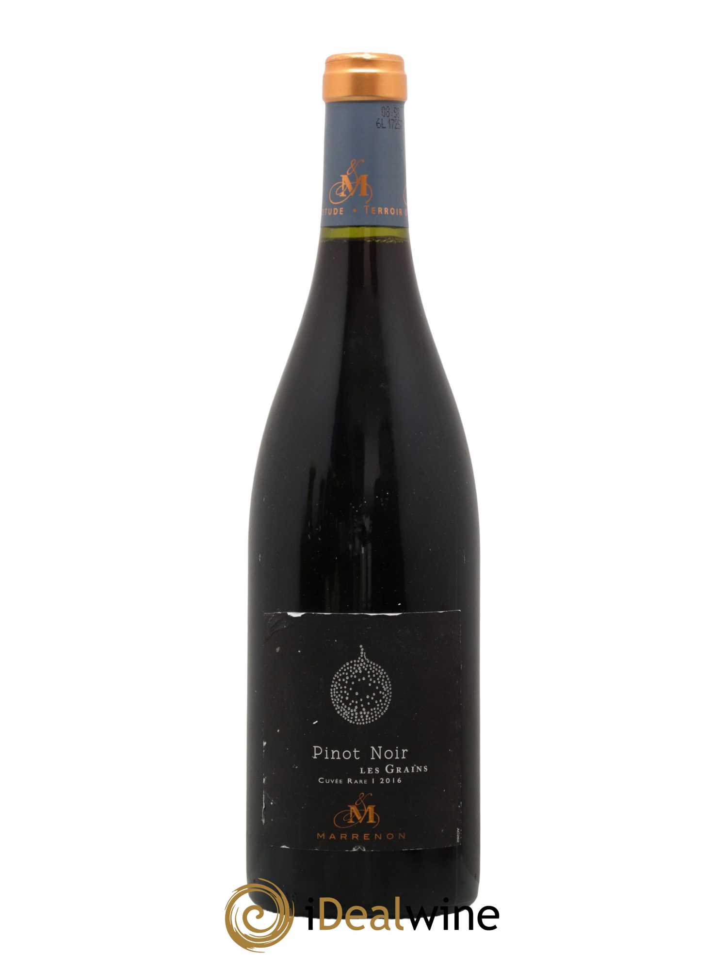 Divers Igp Mediterranee Les Grains Marrenon Cuvée Rare 2016 - Lot de 1 bouteille - 0