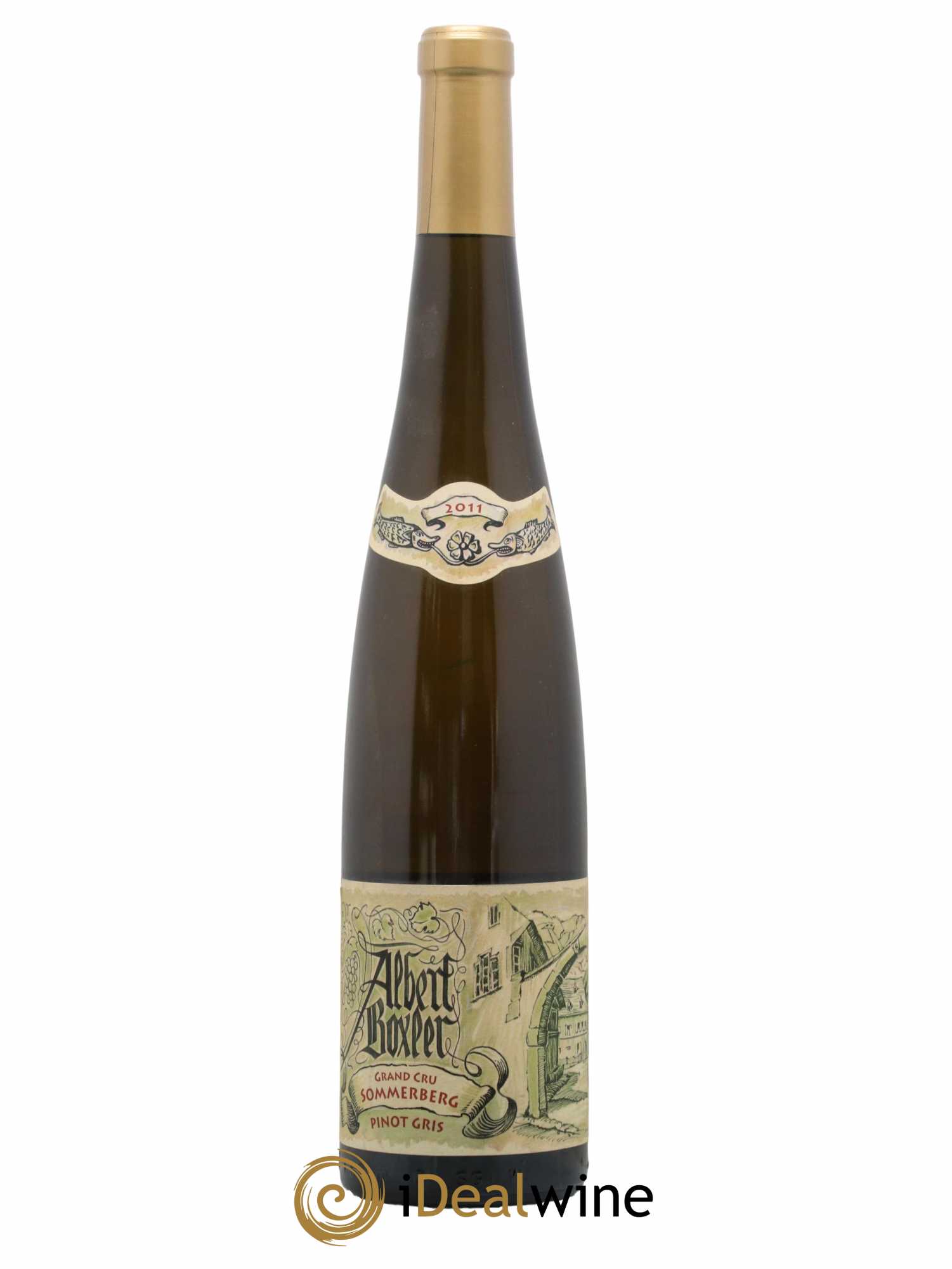 Alsace Pinot Gris Grand Cru Sommerberg W Albert Boxler 2011 - Posten von 1 Flasche - 0
