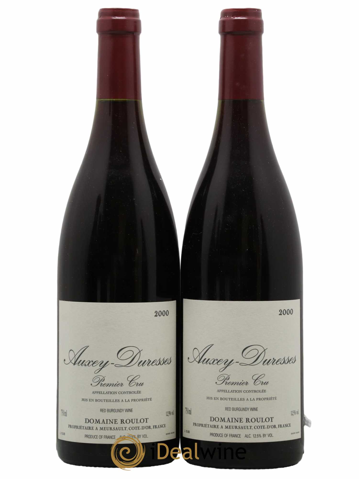 Auxey-Duresses 1er Cru Roulot (Domaine) 2000 - Lot de 2 bouteilles - 0