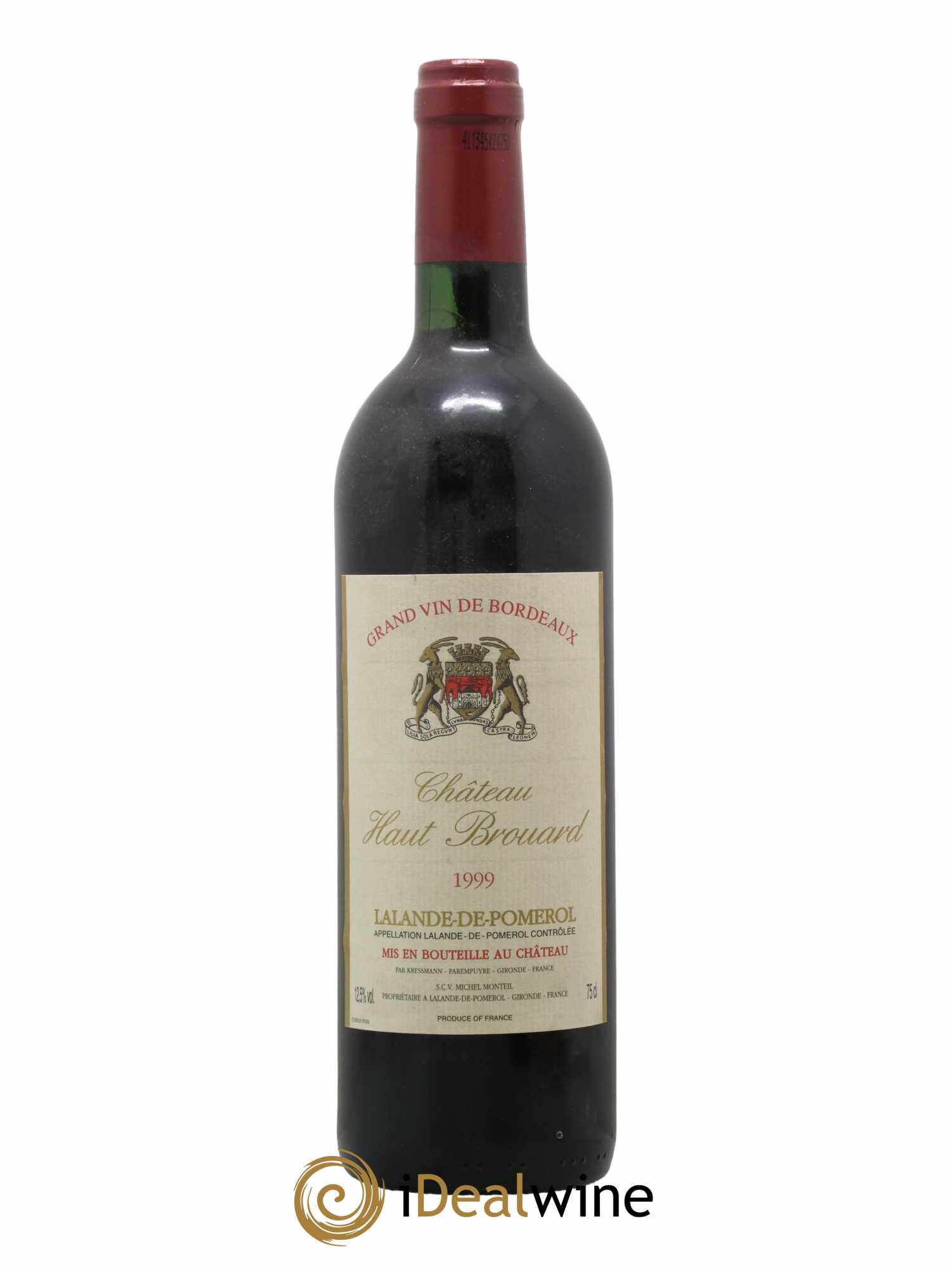 Lalande-de-Pomerol Château Haut Brouard 1999 - Lot de 1 bouteille - 0