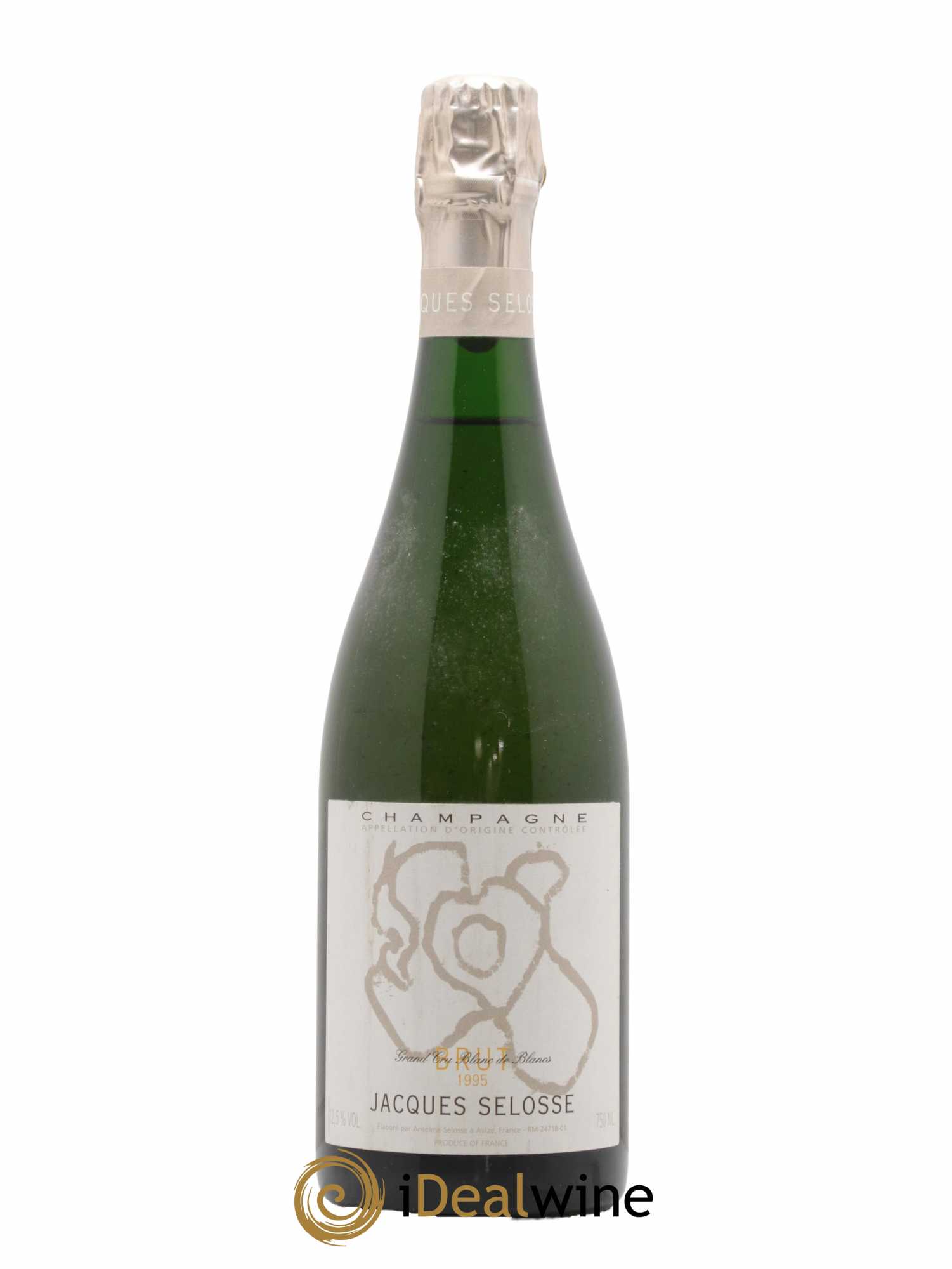 Grand Cru Blanc de Blancs Brut Jacques Selosse 1995 - Lot de 1 bouteille - 0