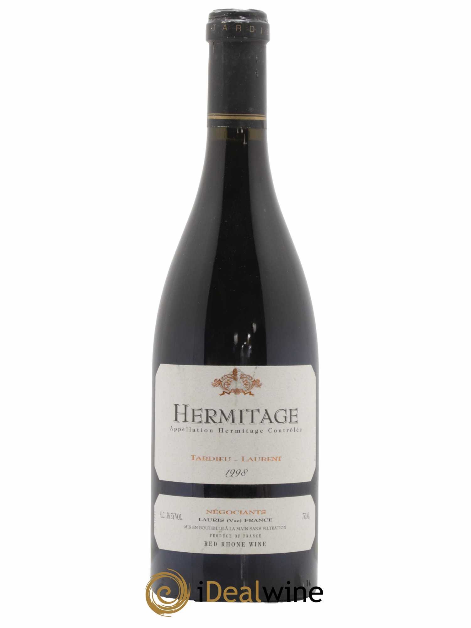 Hermitage Maison Tardieu-Laurent 1998 - Lot de 1 bouteille - 0