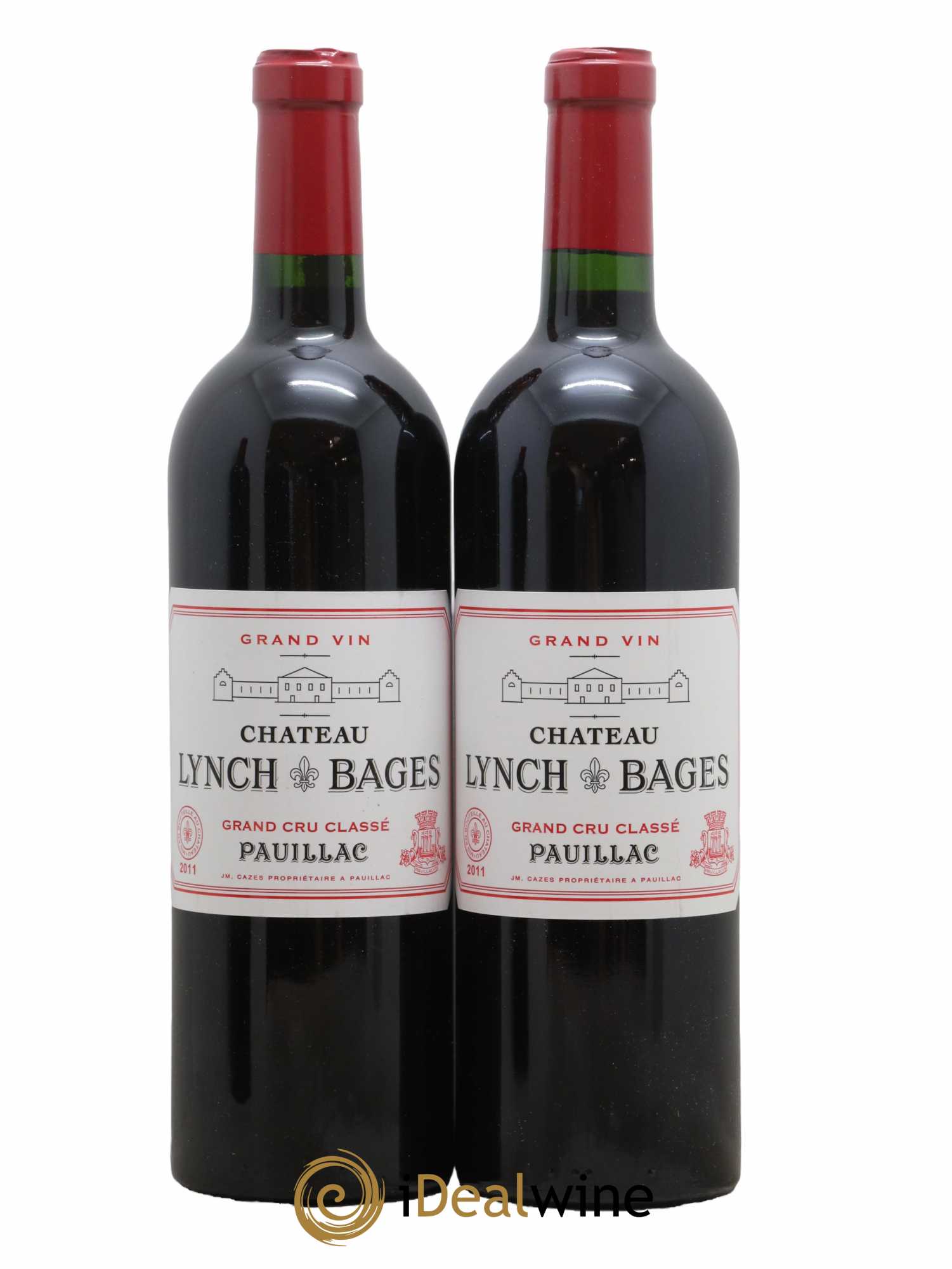 Château Lynch Bages 5ème Grand Cru Classé 2011 - Lot de 2 bouteilles - 0
