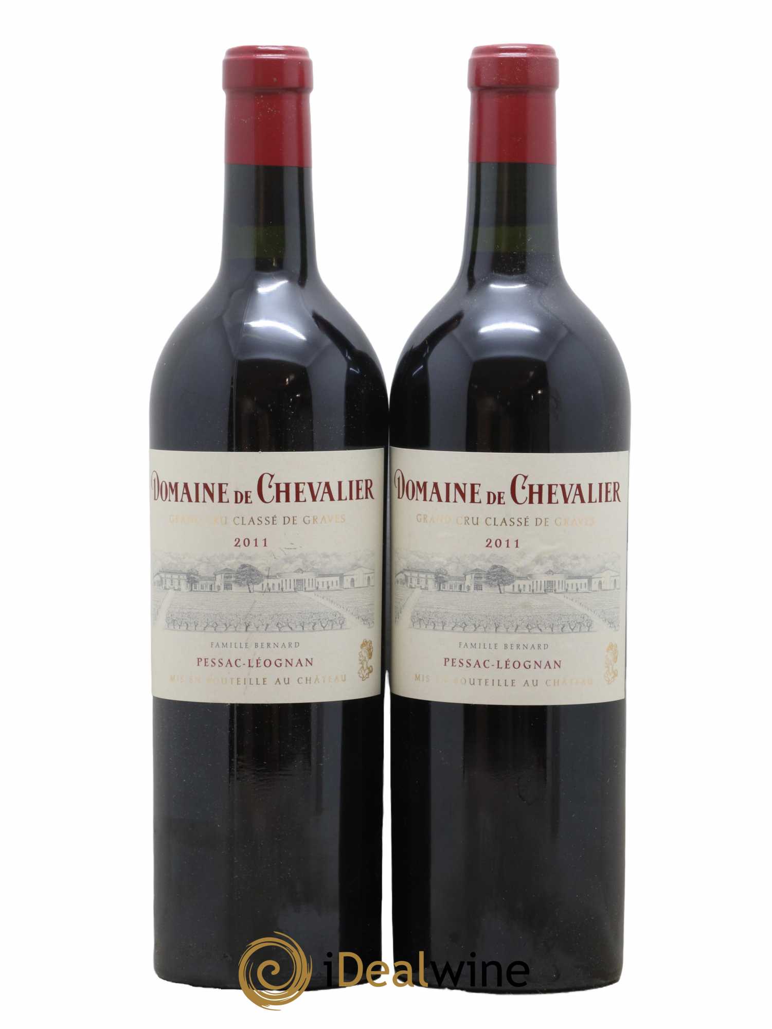 Domaine de Chevalier Cru Classé de Graves 2011 - Lot de 2 bouteilles - 0