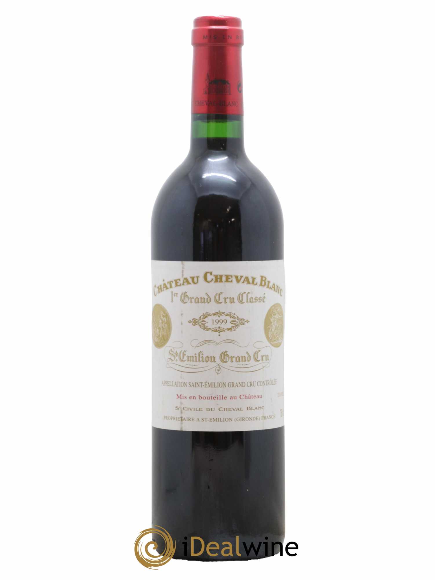 Château Cheval Blanc 1er Grand Cru Classé A 1999 - Lot de 1 bouteille - 0