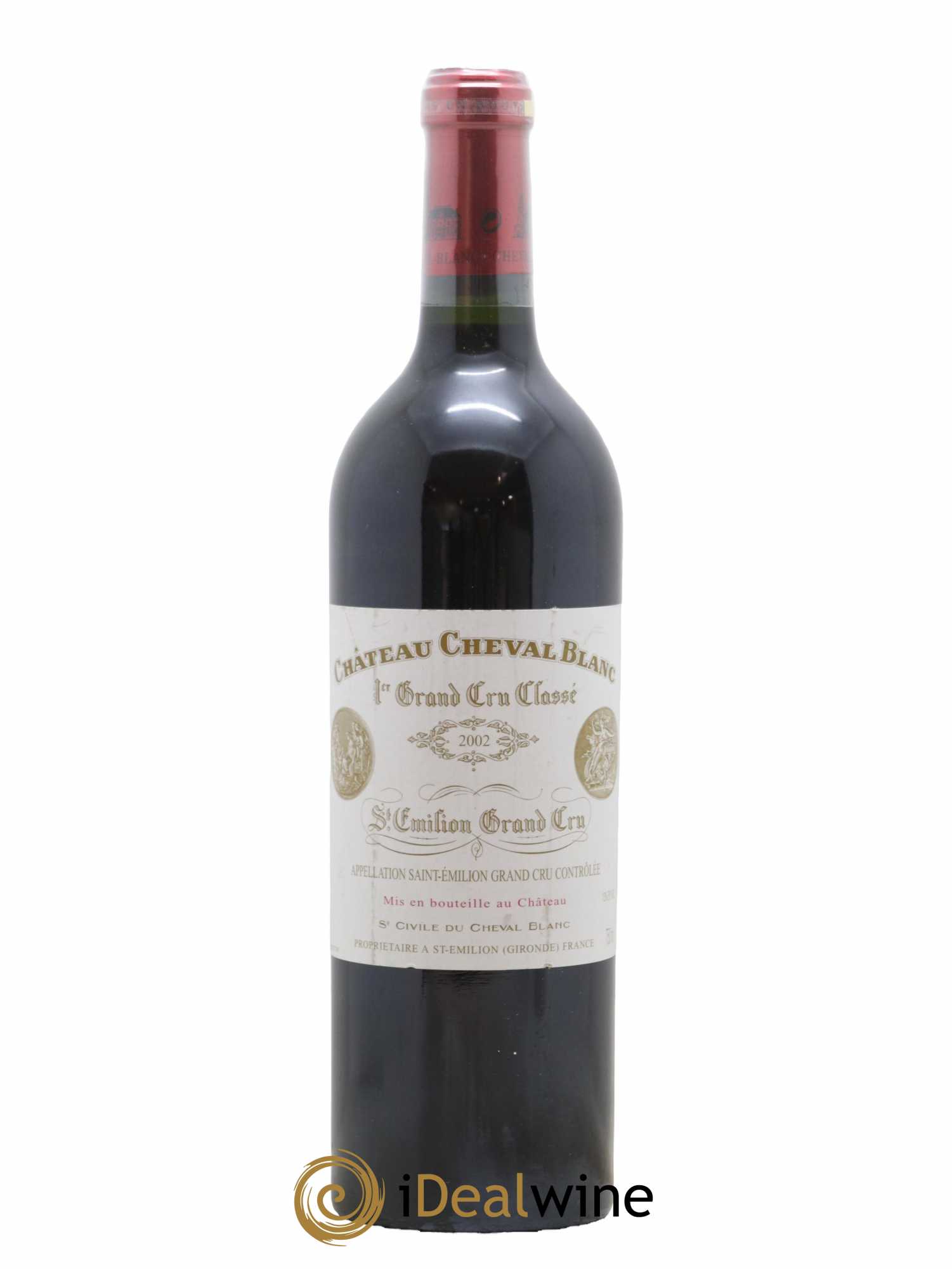 Château Cheval Blanc 1er Grand Cru Classé A 2002 - Lot de 1 bouteille - 0