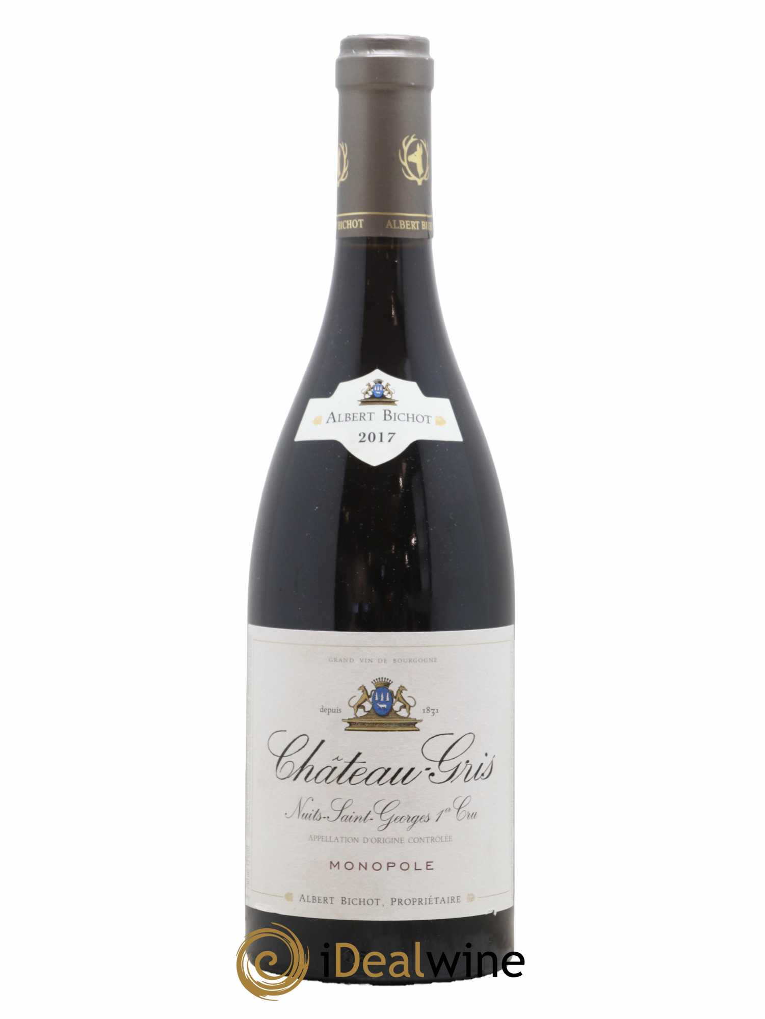 Nuits-Saint-Georges 1er Cru Château Gris - Albert Bichot 2017 - Lot de 1 bouteille - 0