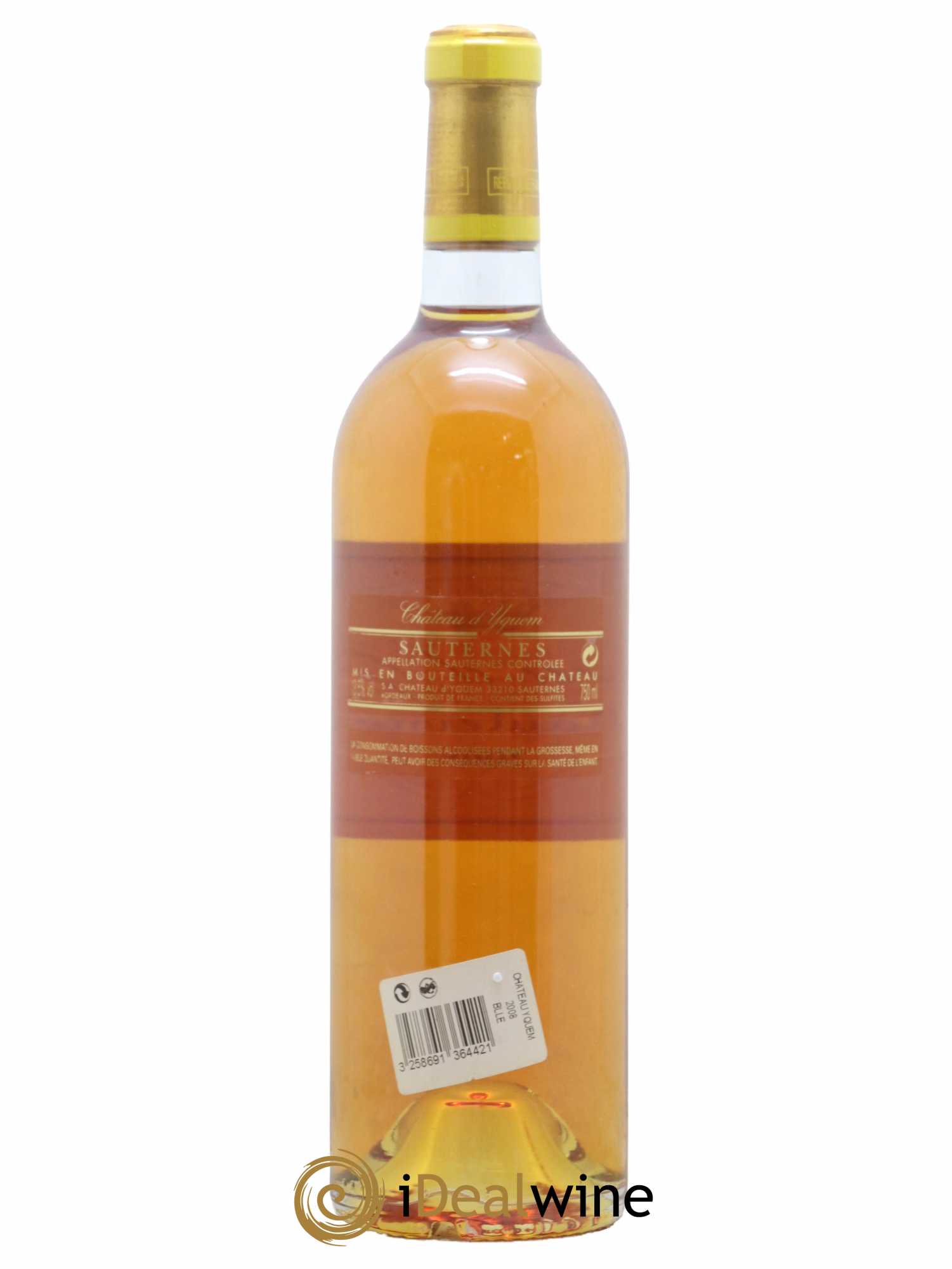Château d' Yquem 1er Cru Classé Supérieur 2008 - Lotto di 1 bottiglia - 1