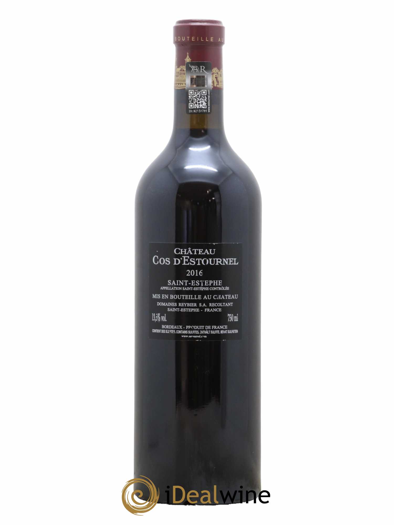 Cos d'Estournel 2ème Grand Cru Classé 2016 - Lot de 1 bouteille - 1