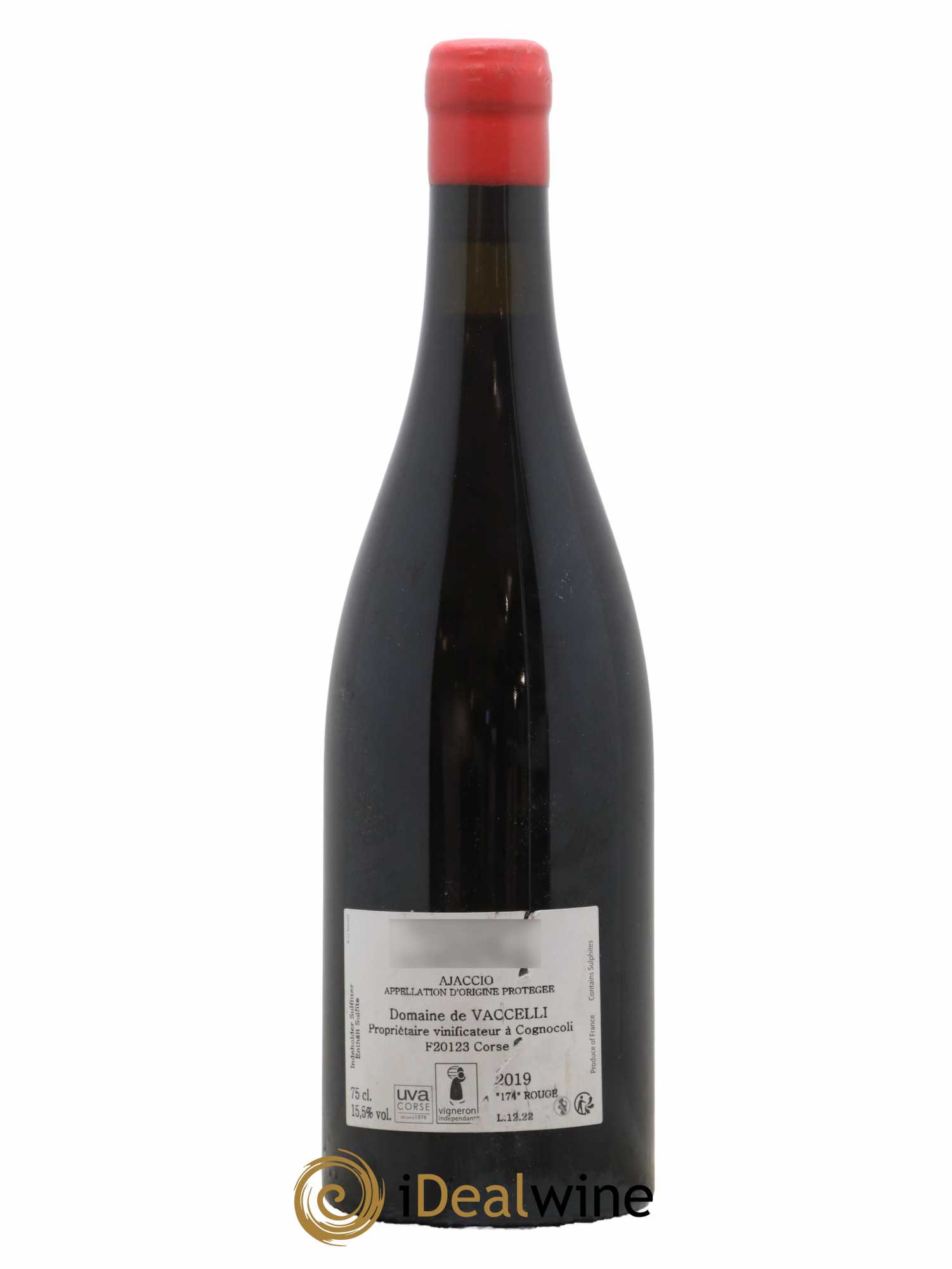 Ajaccio Granit 174 Vaccelli 2019 - Lot de 1 bouteille - 1