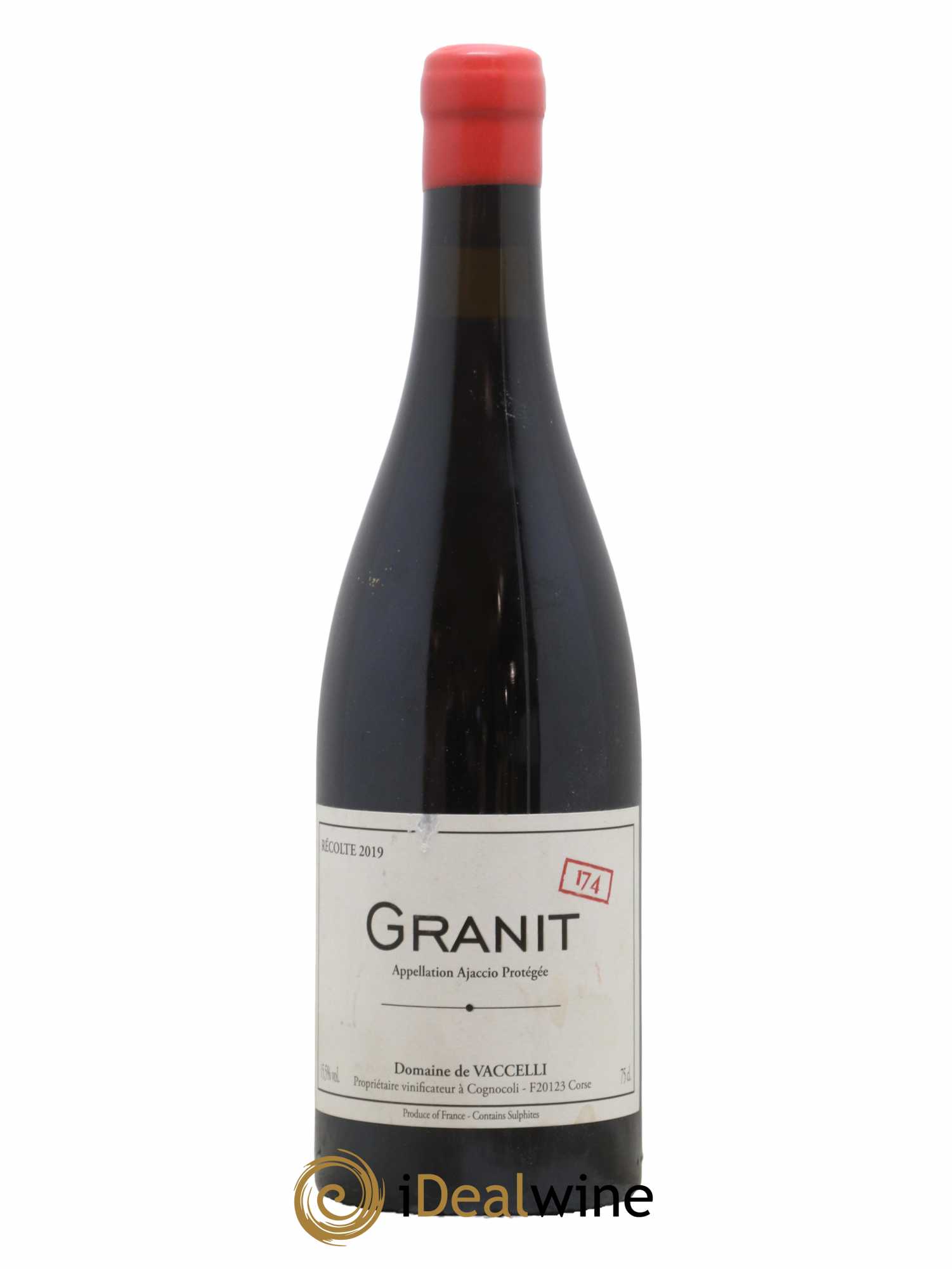 Ajaccio Granit 174 Vaccelli 2019 - Lot de 1 bouteille - 0