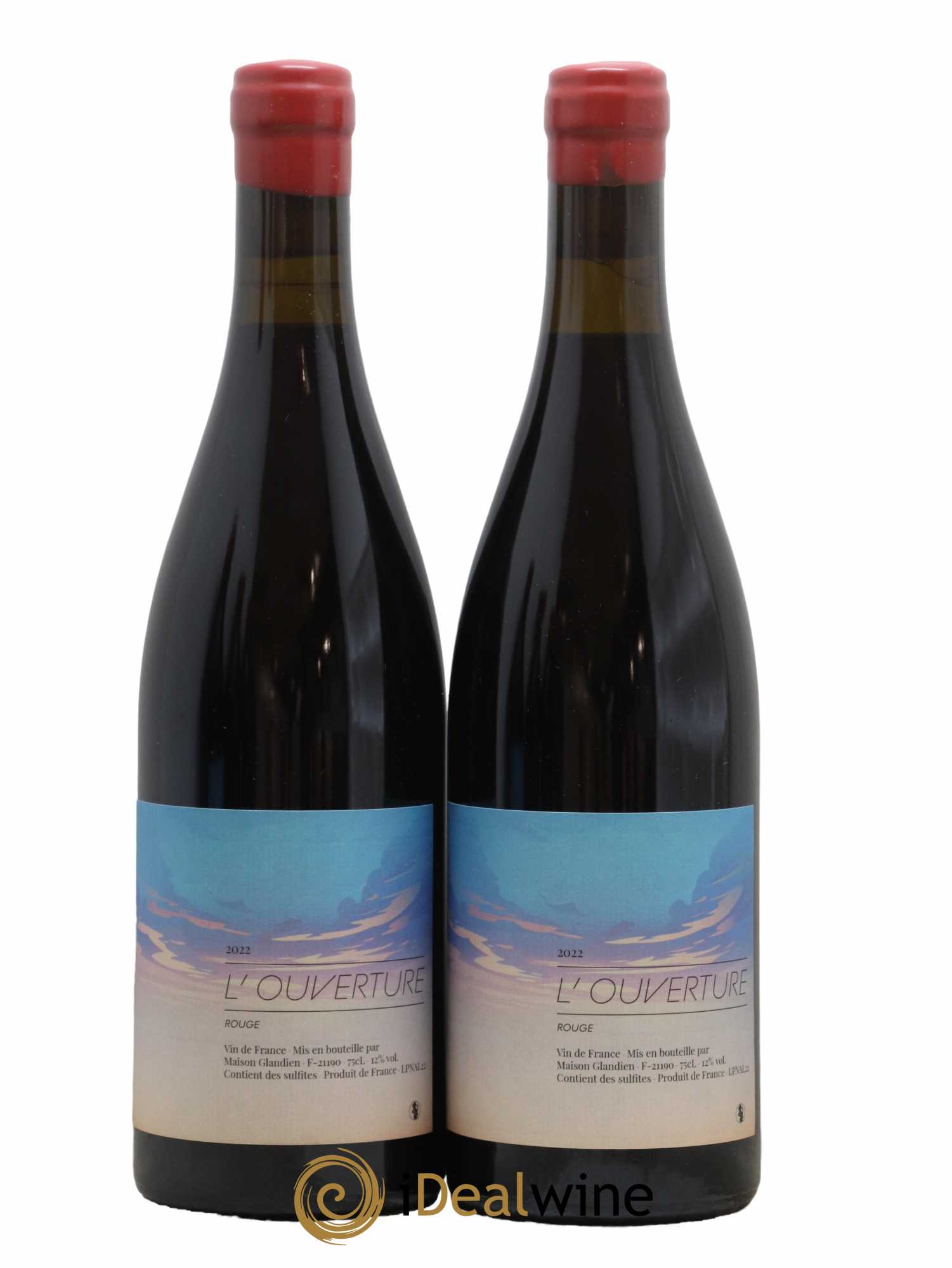 Vin de France L'Ouverture Maison Glandien 2022 - Lot de 2 bouteilles - 0