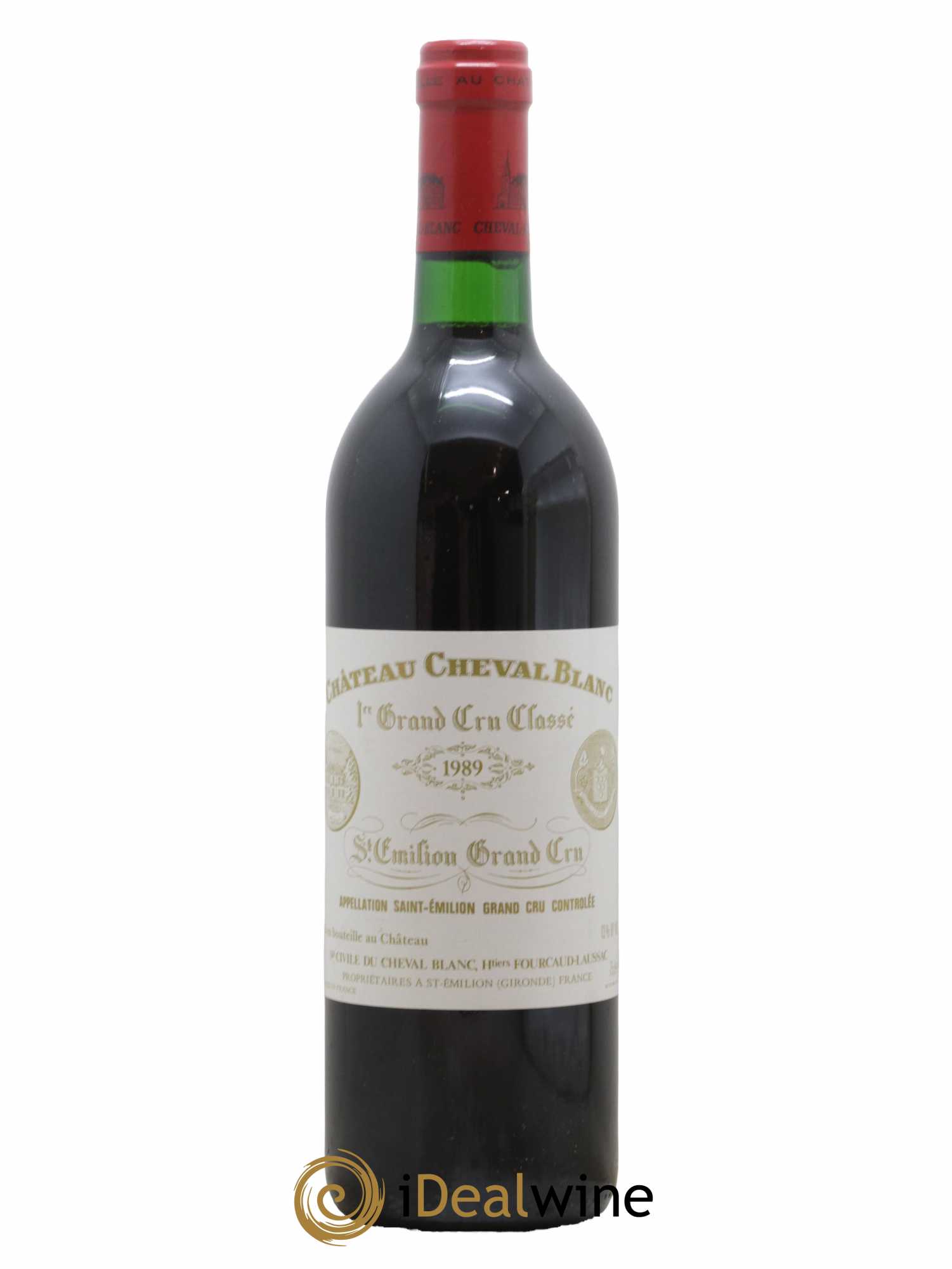 Château Cheval Blanc 1er Grand Cru Classé A 1989 - Lot de 1 bouteille - 0