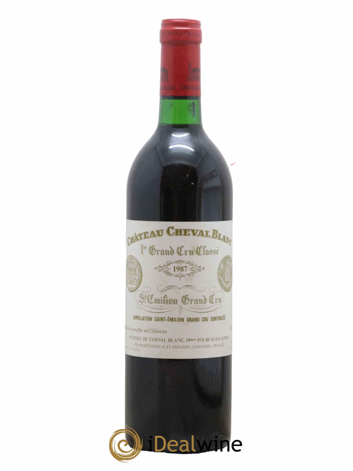 Château Cheval Blanc 1er Grand Cru Classé A 1987 - Lot de 1 bouteille - 0