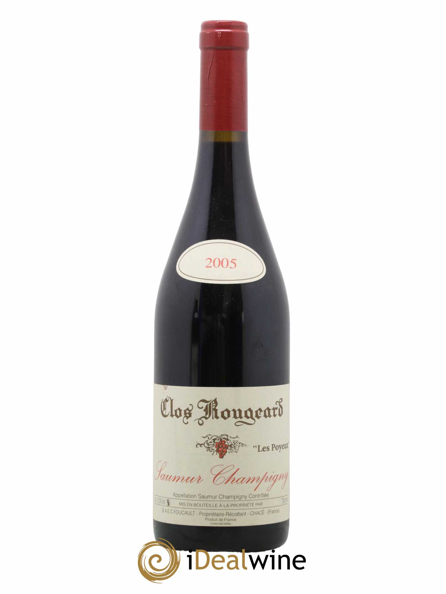 Saumur-Champigny Les Poyeux Clos Rougeard 2005 - Lot de 1 bouteille - 0