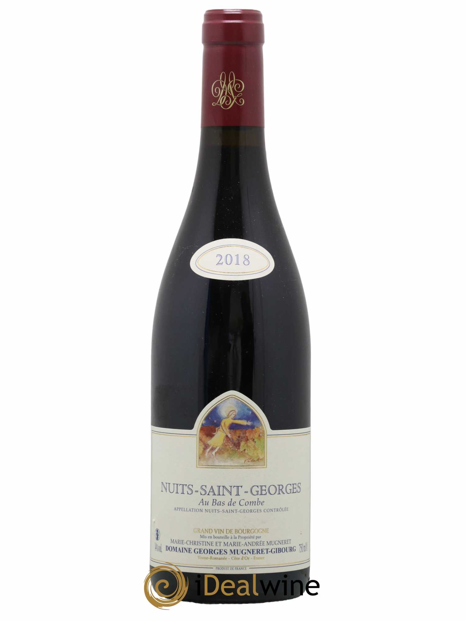 Nuits-Saint-Georges Au Bas de Combe Mugneret-Gibourg (Domaine) 2018 - Lot de 1 bouteille - 0