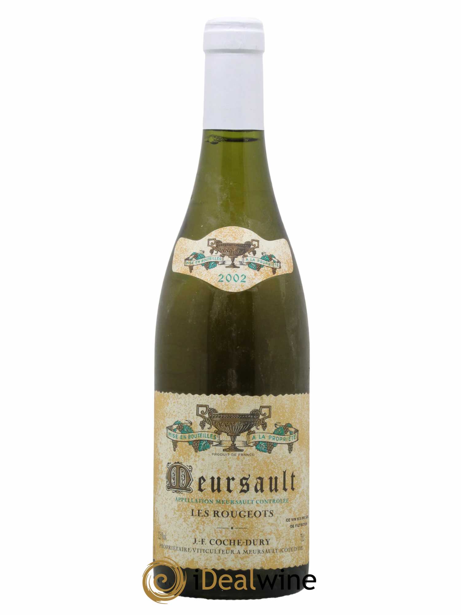 Meursault Les Rougeots Coche Dury (Domaine) 2002 - Lot de 1 bouteille - 0