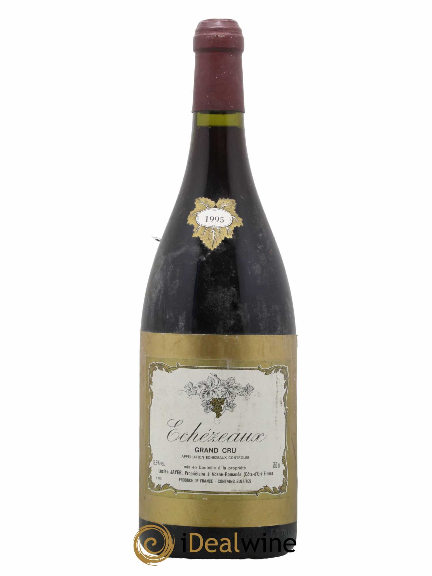 Echezeaux Grand Cru Domaine Lucien Jayer 1995 - Lot de 1 magnum - 0
