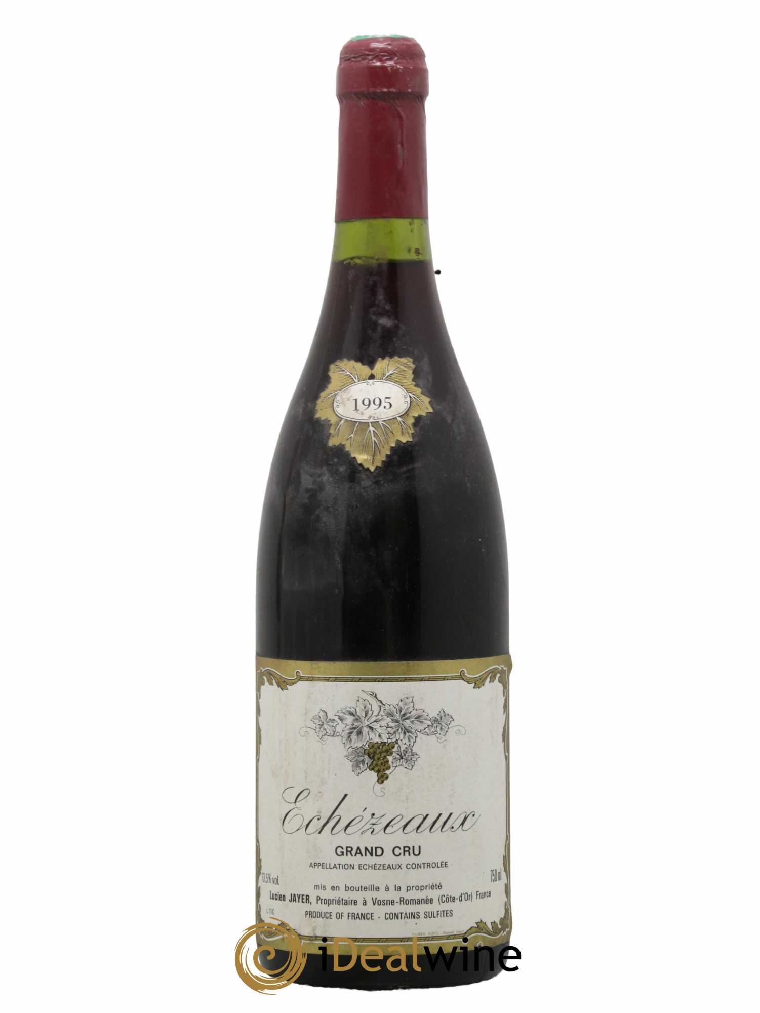 Echezeaux Grand Cru Domaine Lucien Jayer 1995 - Lot de 1 bouteille - 0