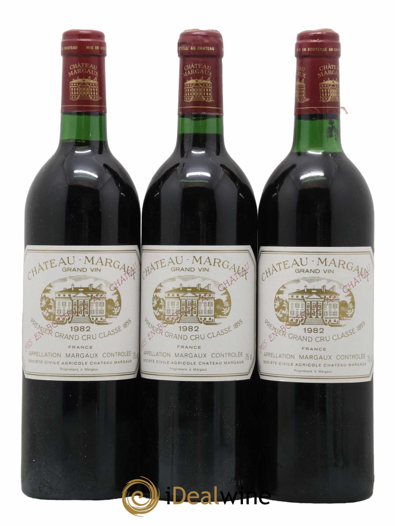 Château Margaux 1er Grand Cru Classé 1982 - Lot de 12 bouteilles - 2