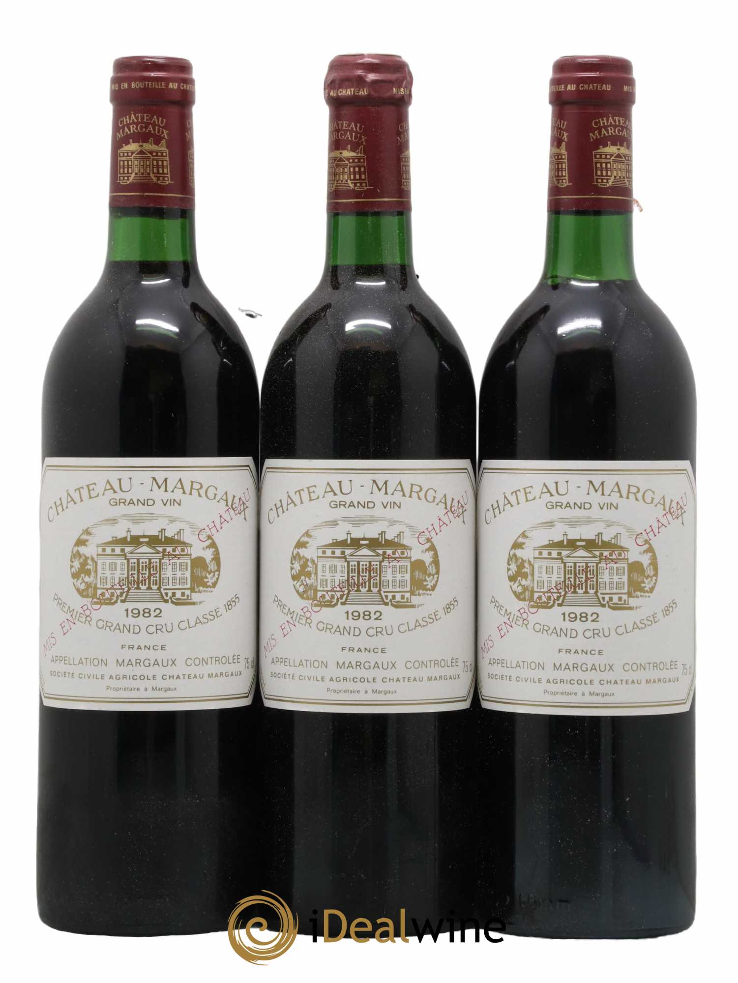 Château Margaux 1er Grand Cru Classé 1982 - Lot de 12 bouteilles - 3