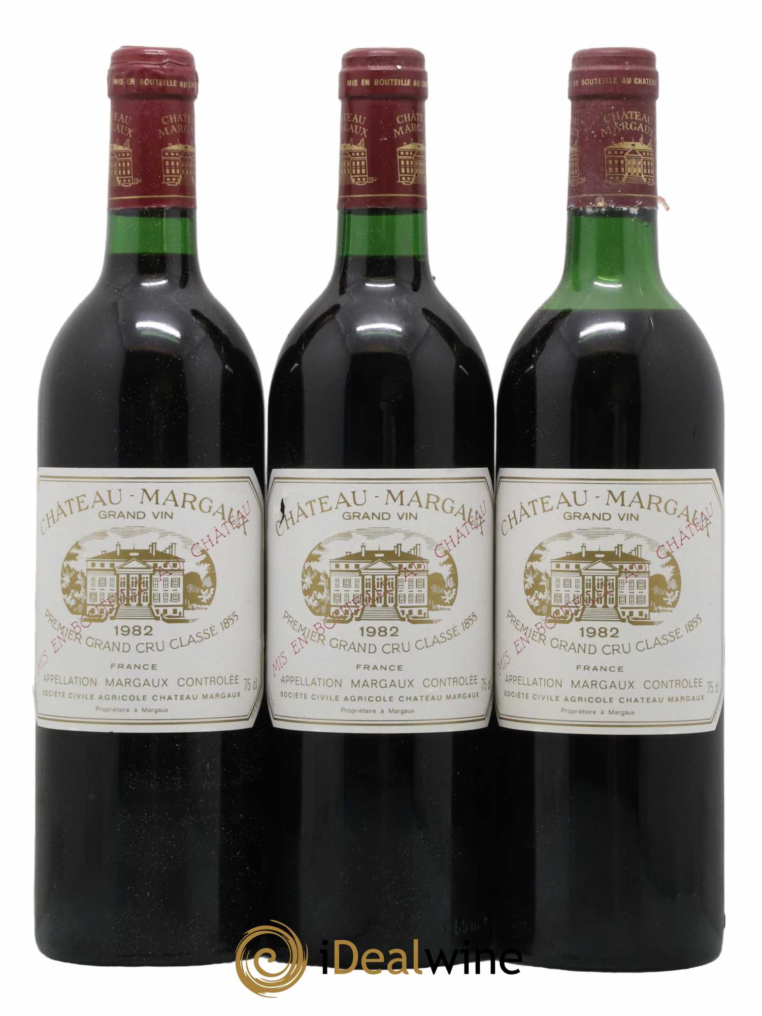 Château Margaux 1er Grand Cru Classé 1982 - Lot de 12 bouteilles - 4
