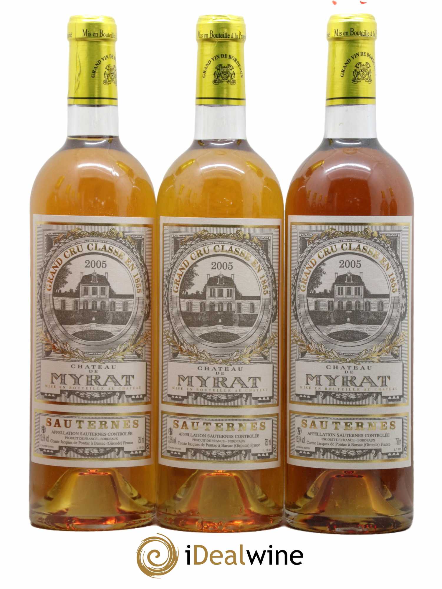 Château de Myrat 2ème Grand Cru Classé 2005 - Lotto di 12 bottiglie - 2