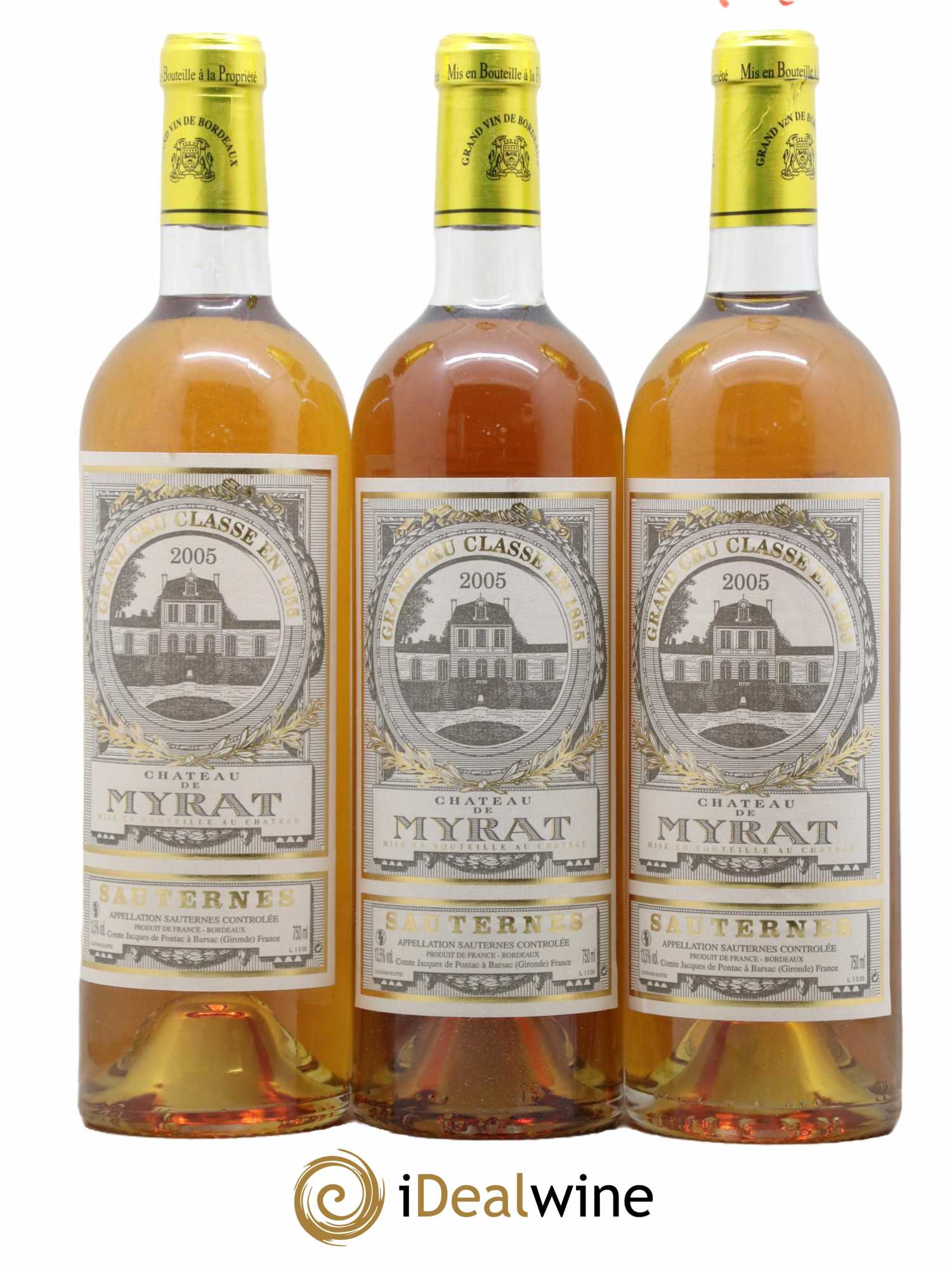 Château de Myrat 2ème Grand Cru Classé 2005 - Lotto di 12 bottiglie - 4