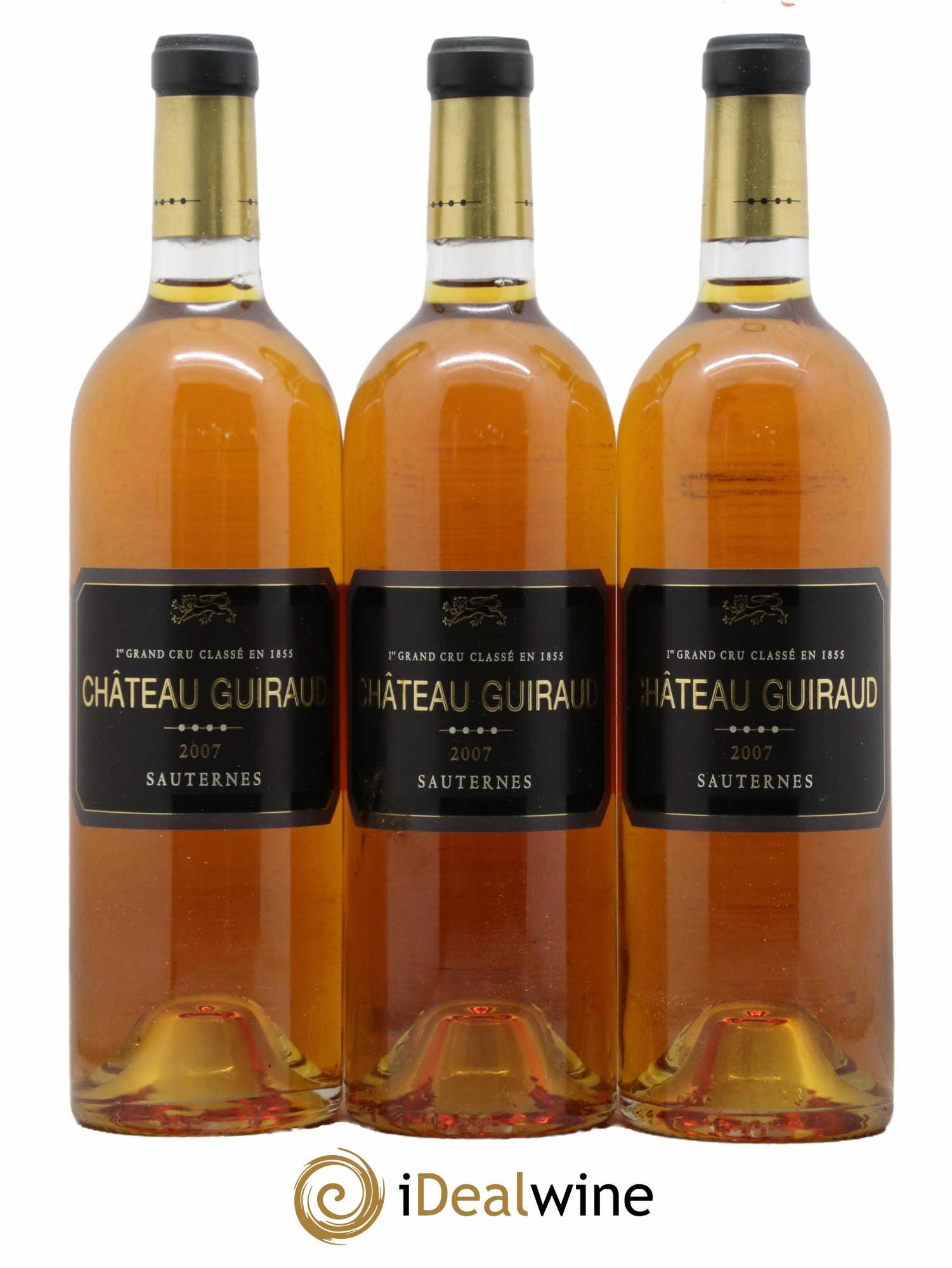 Château Guiraud 1er Grand Cru Classé 2007 - Lotto di 3 bottiglie - 0