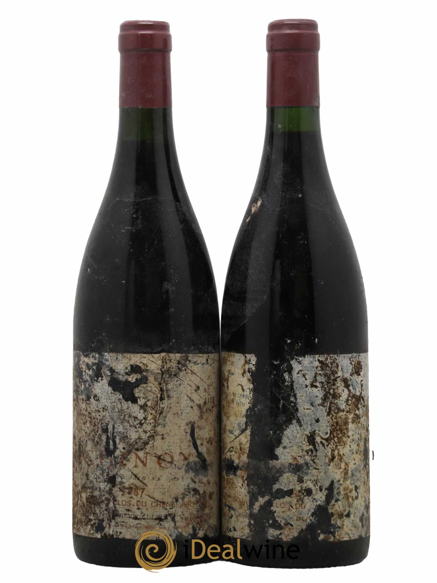 Chinon Clos du Chêne Vert Charles Joguet 1987 - Lot de 2 bouteilles - 0