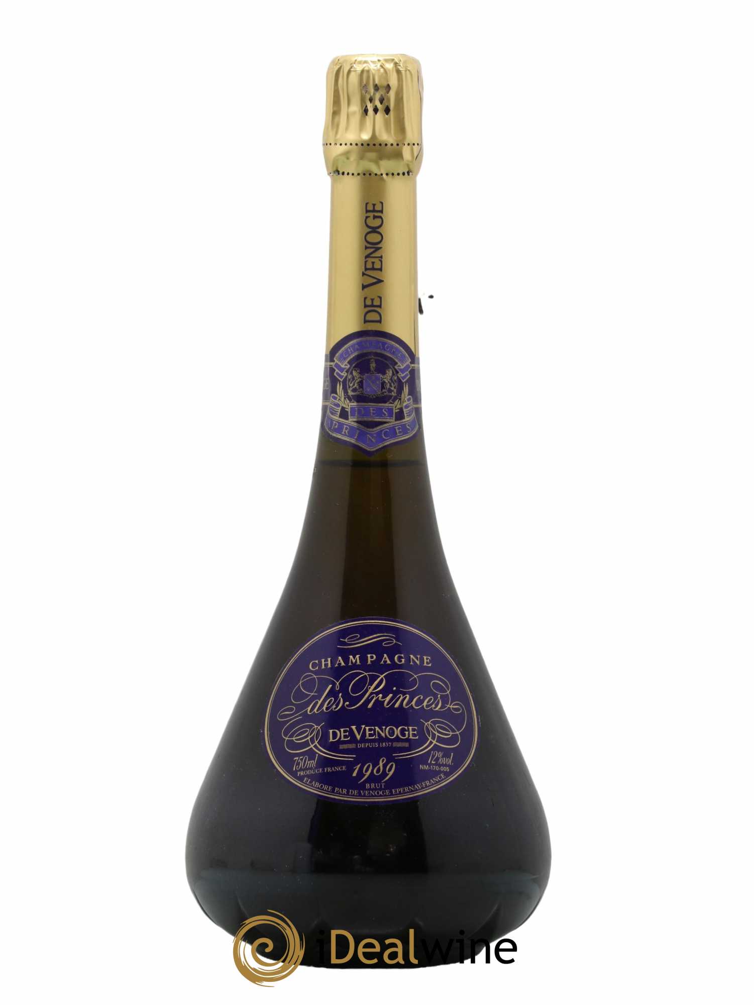 Cuvée des Princes De Venoge 1989 - Lot de 1 bouteille - 1