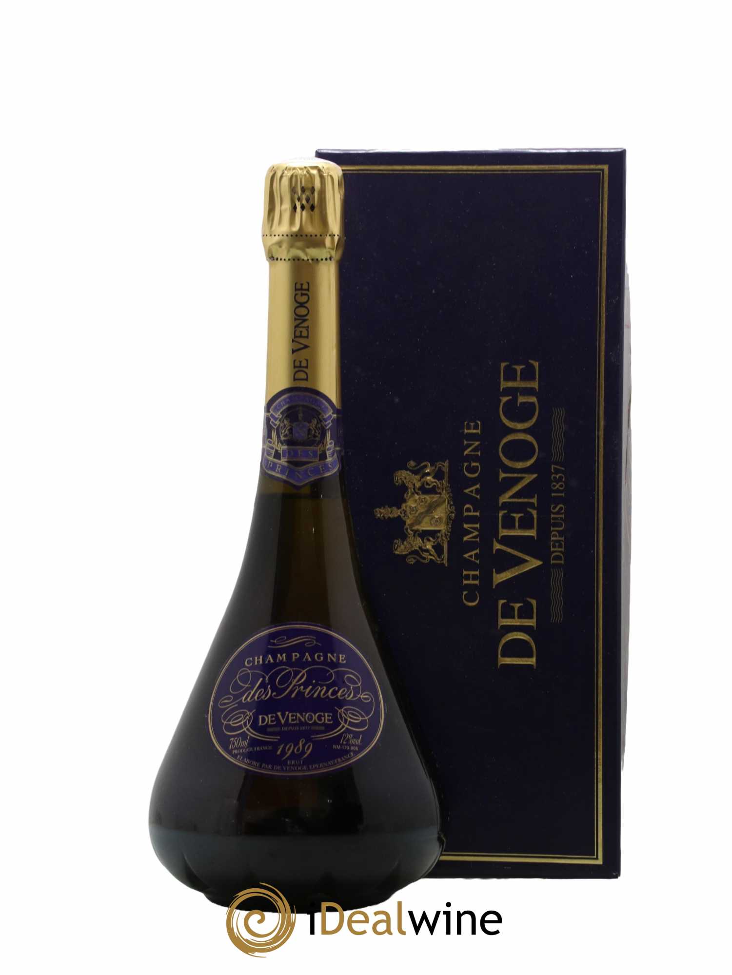 Cuvée des Princes De Venoge 1989 - Lot de 1 bouteille - 0