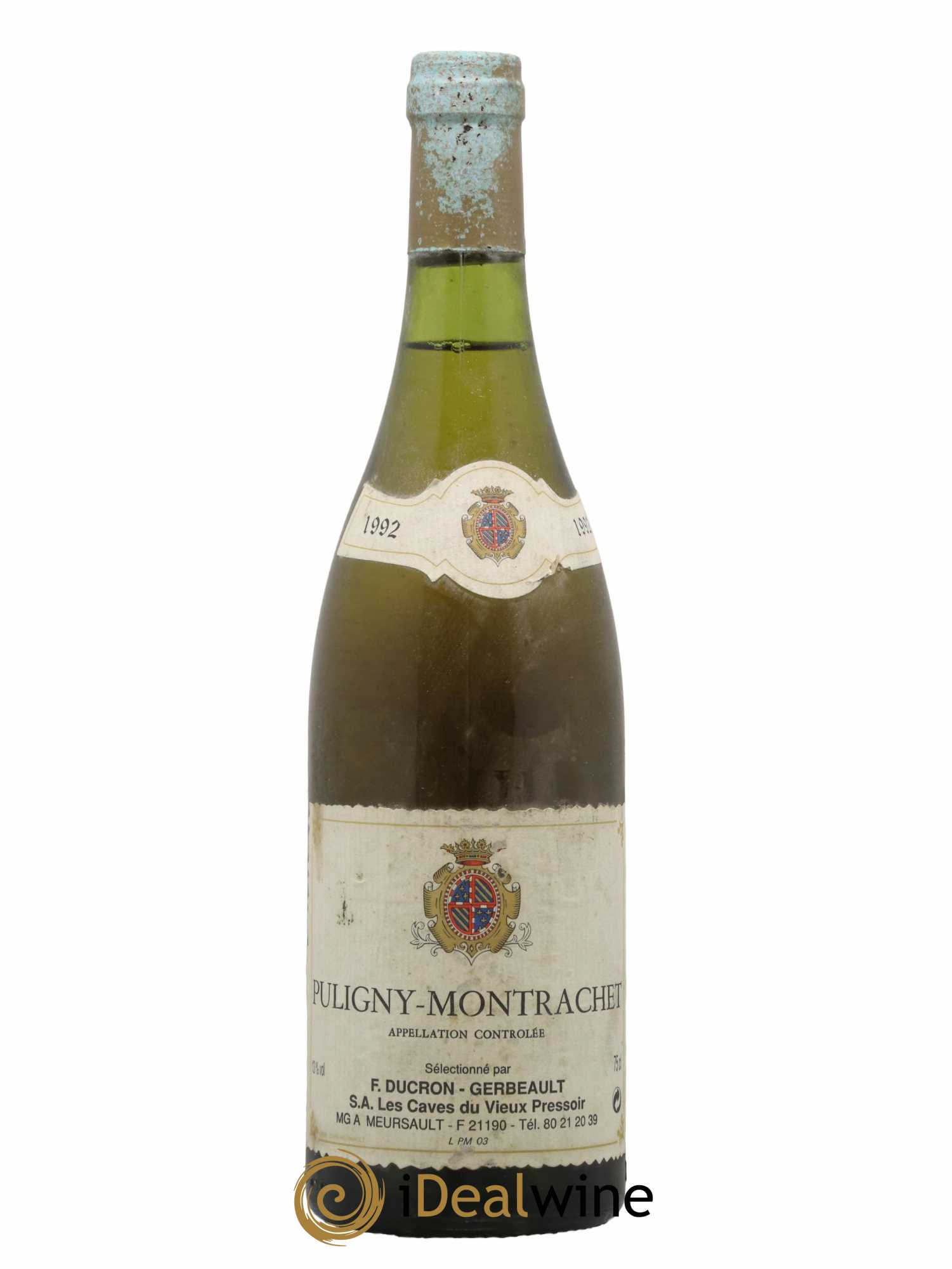 Puligny-Montrachet Domaine Ducron-Gerbeault 1992 - Lot de 1 bouteille - 0