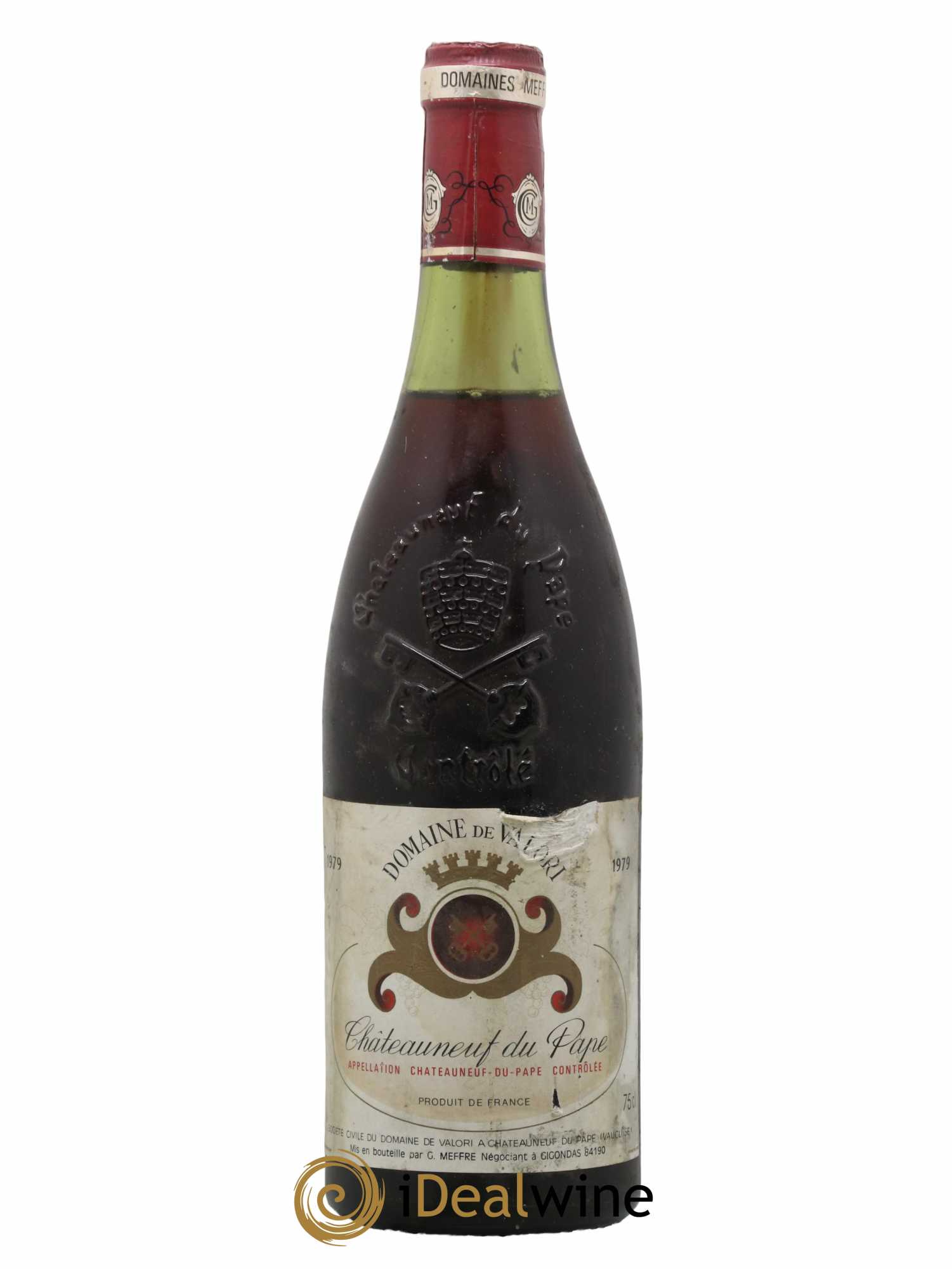Châteauneuf-du-Pape Domaine de Valori 1979 - Lot de 1 bouteille - 0