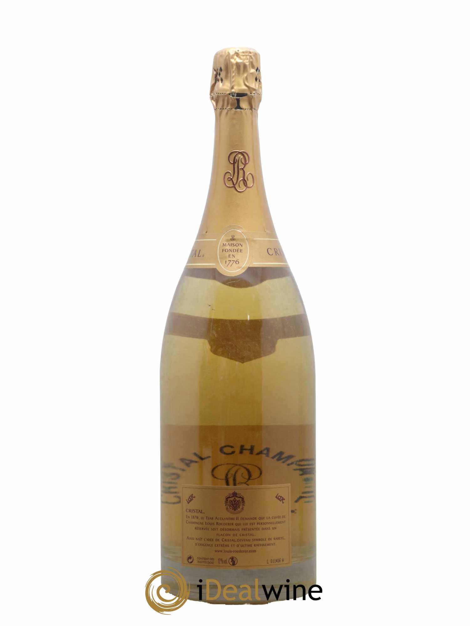Cristal Louis Roederer 2007 - Lot de 1 magnum - 1