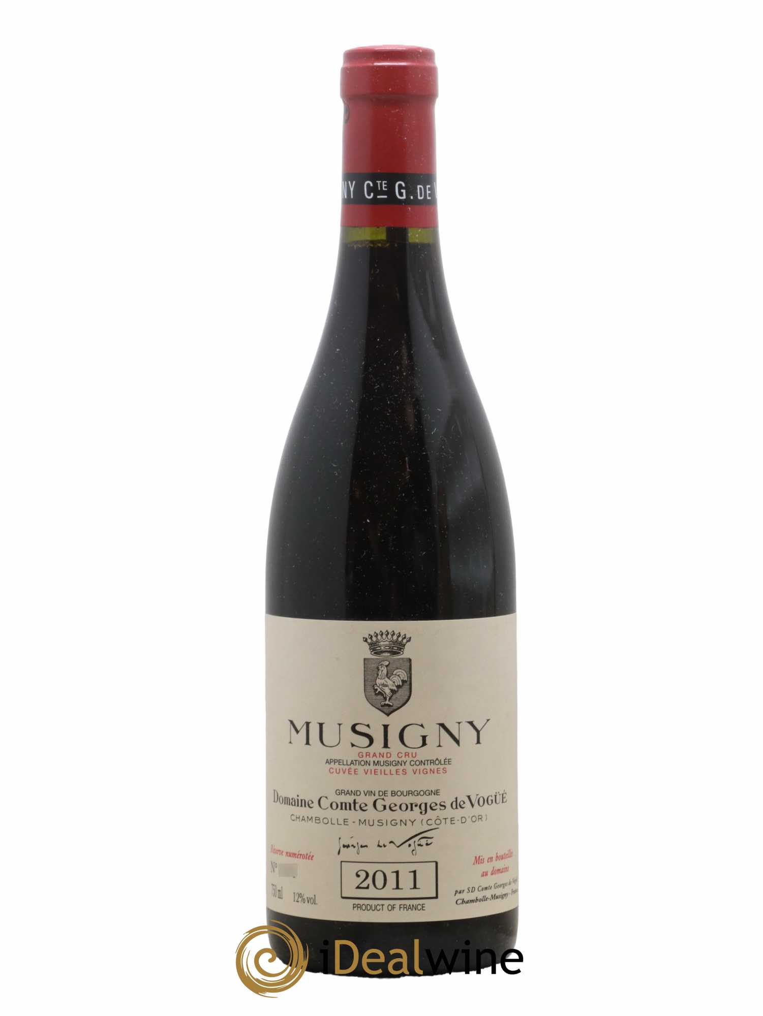 Musigny Grand Cru Cuvée Vieilles Vignes Comte Georges de Vogüé 2011 - Lot de 1 bouteille - 0
