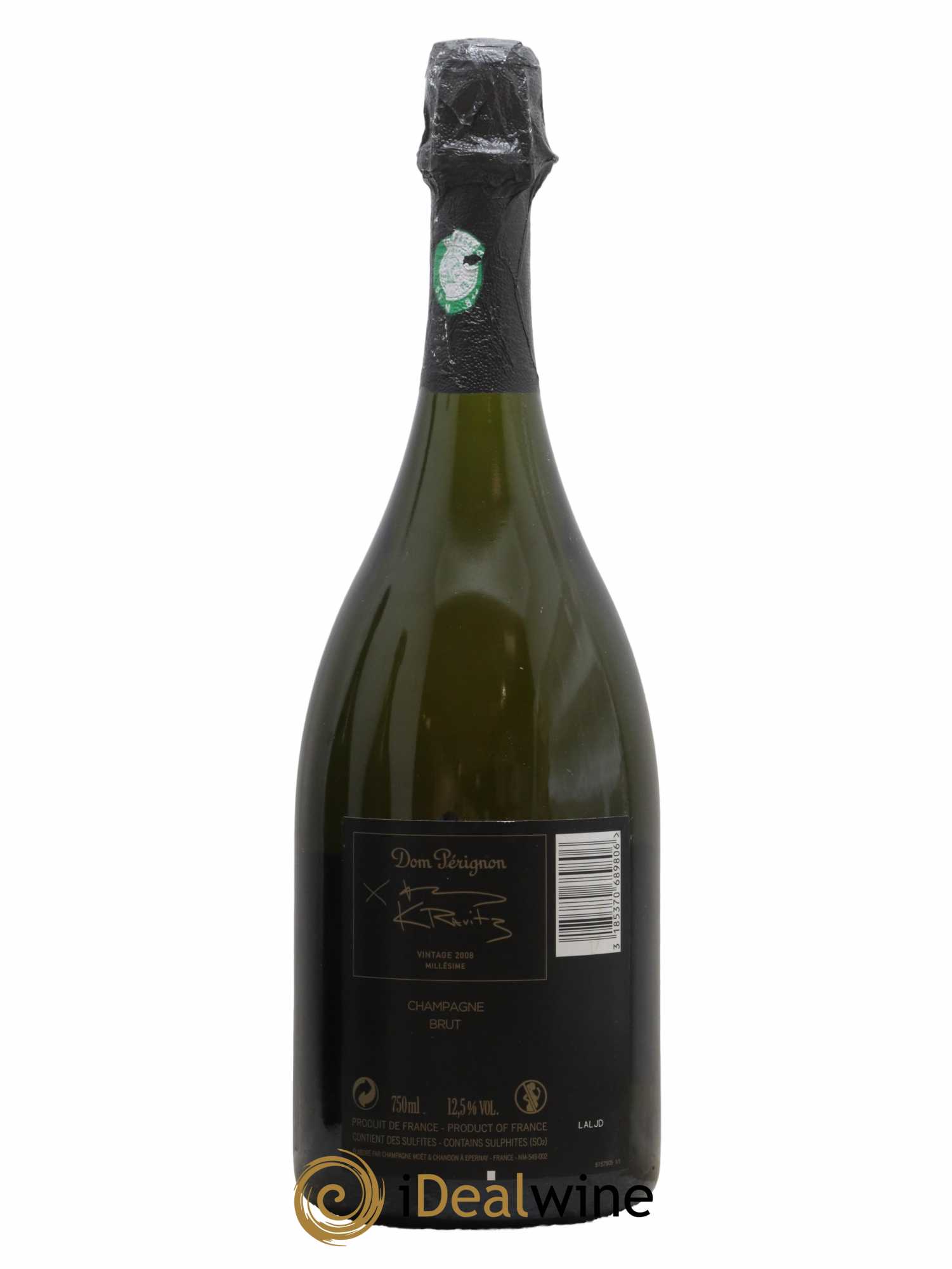 Edition Lenny Kravitz Dom Pérignon 2008 - Lot of 1 bottle - 1