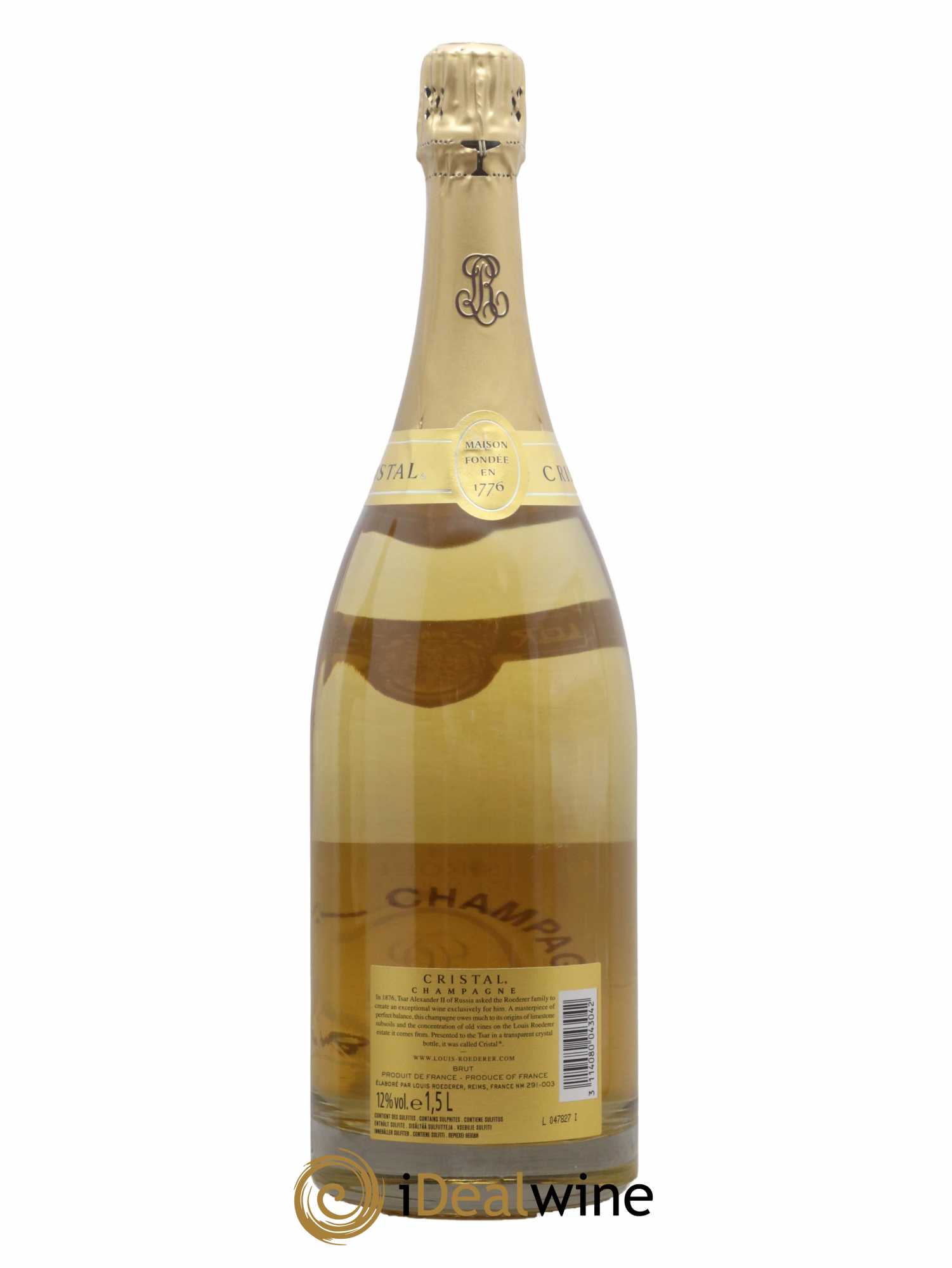 Cristal Louis Roederer 2009 - Lot de 1 magnum - 1