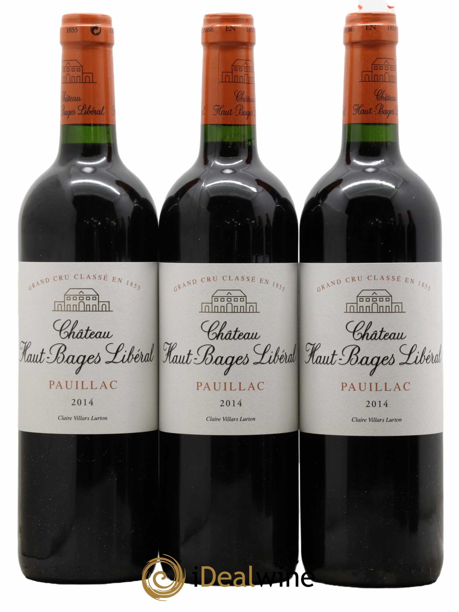 Château Haut Bages Libéral 5ème Grand Cru Classé 2014 - Lot de 6 bouteilles - 1