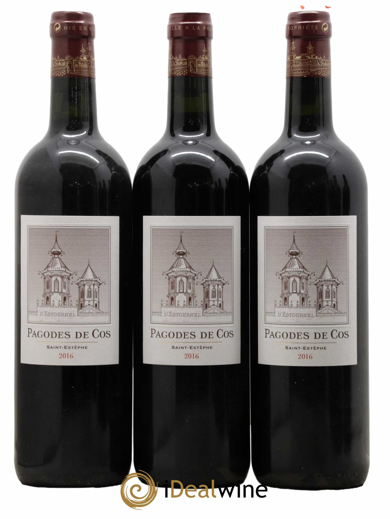 Les Pagodes de Cos Second Vin 2016 - Posten von 6 Flaschen - 1