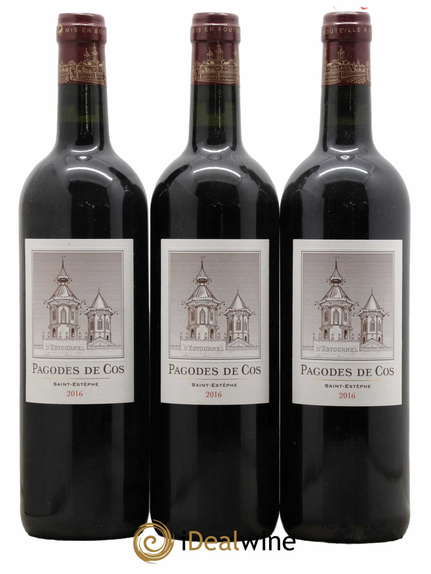 Les Pagodes de Cos Second Vin 2016 - Posten von 6 Flaschen - 2