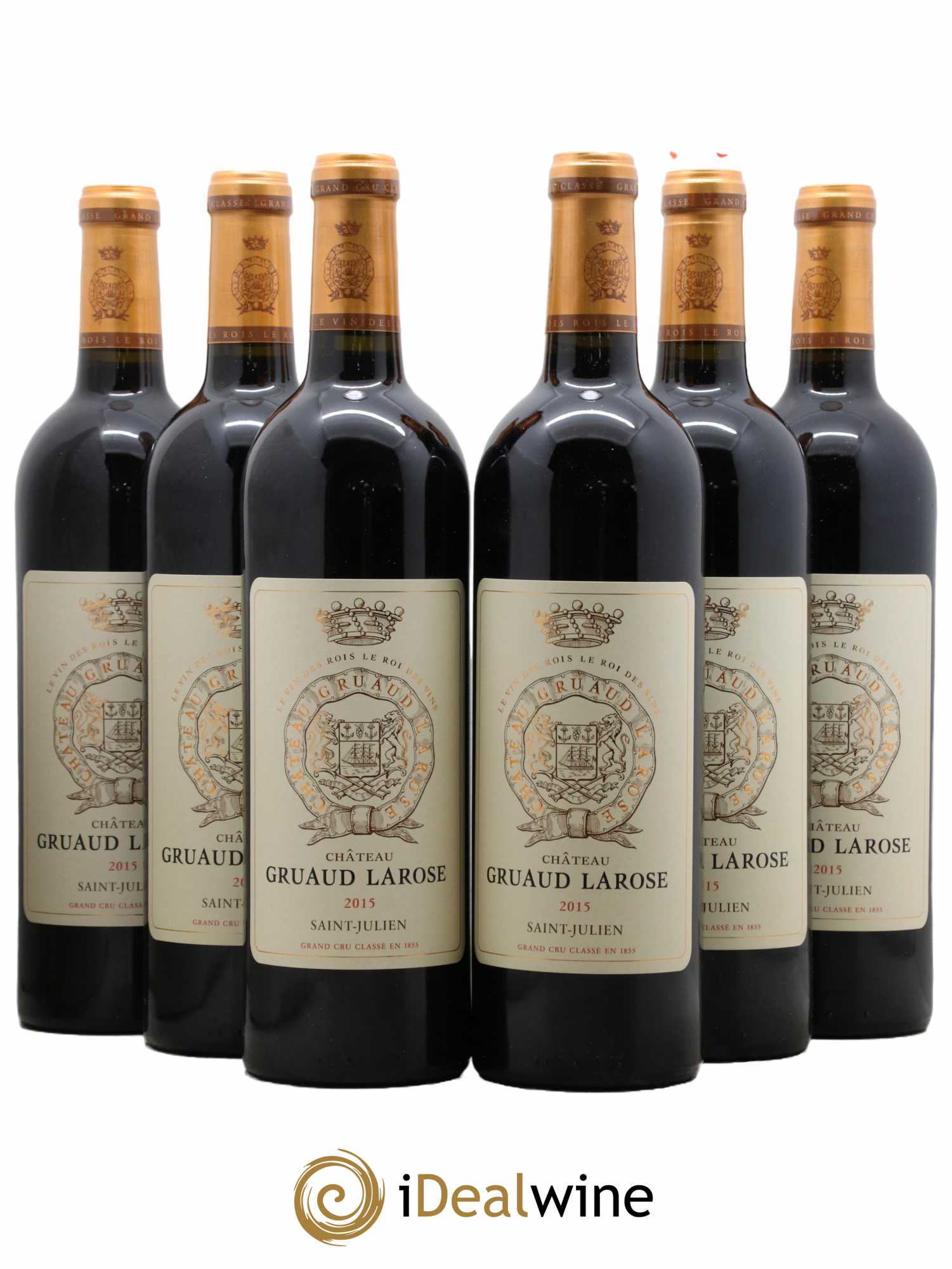 Château Gruaud Larose 2ème Grand Cru Classé 2015 - Lot de 6 bouteilles - 0
