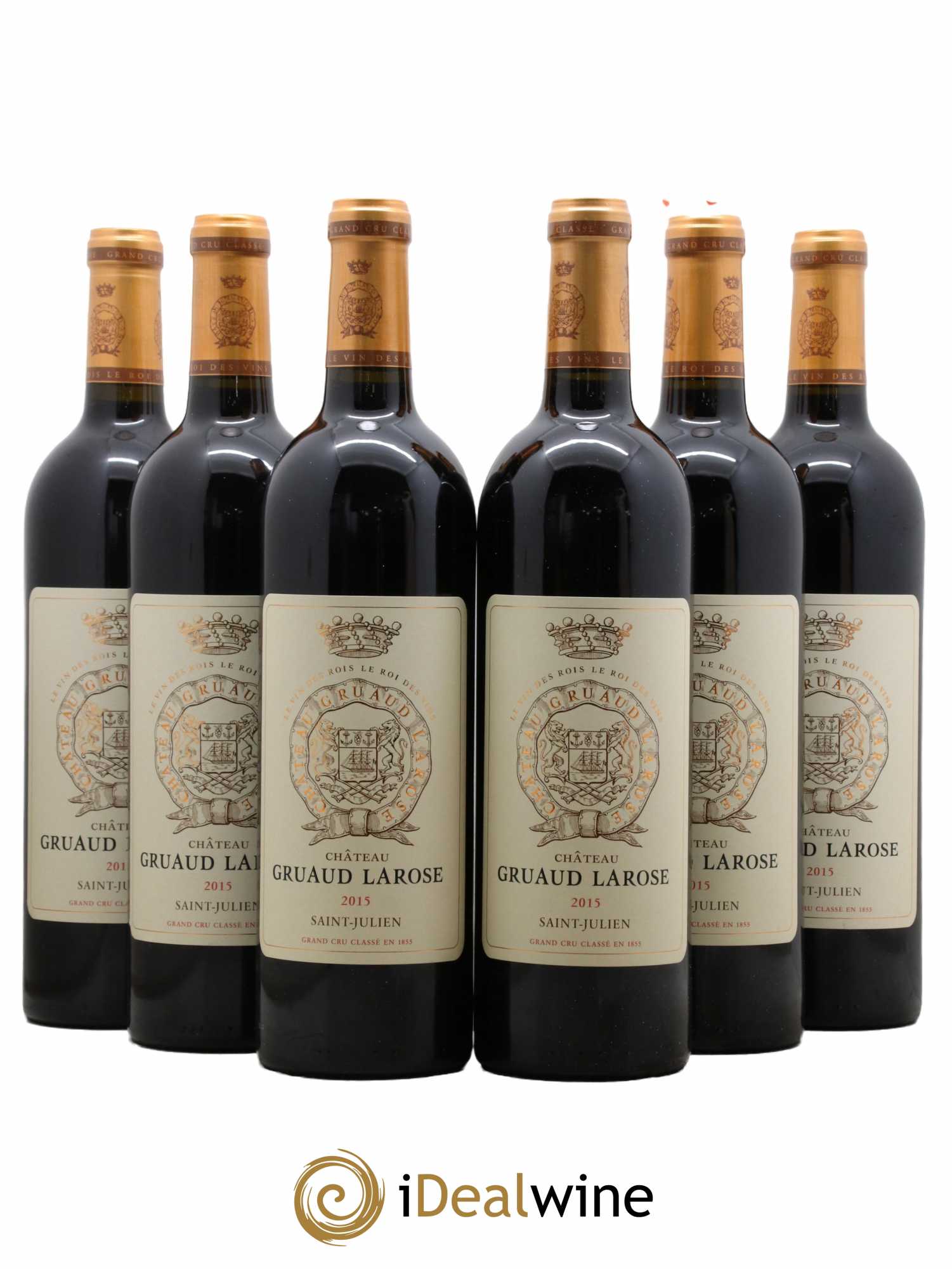 Château Gruaud Larose 2ème Grand Cru Classé 2015 - Lot de 6 bouteilles - 0