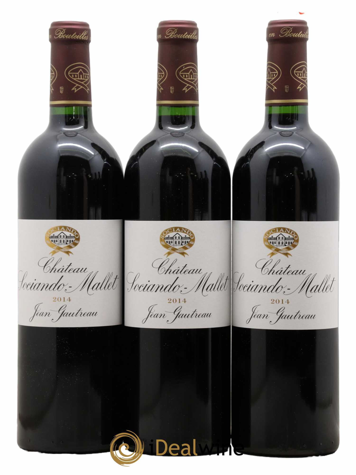 Château Sociando Mallet 2014 - Lot de 6 bouteilles - 1