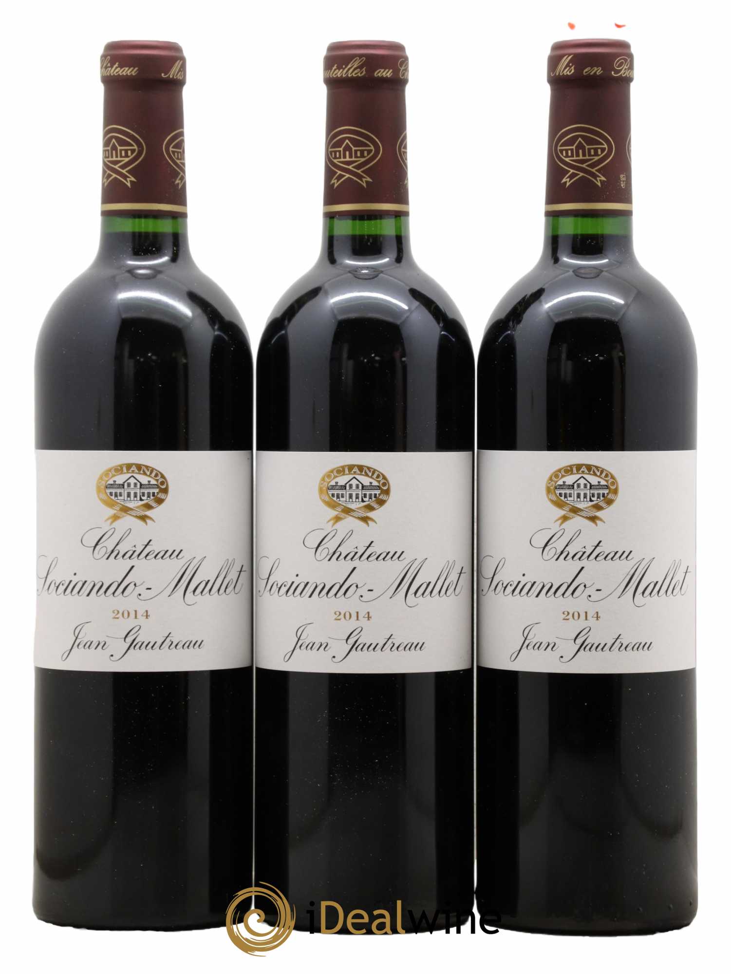 Château Sociando Mallet 2014 - Lot de 6 bouteilles - 2