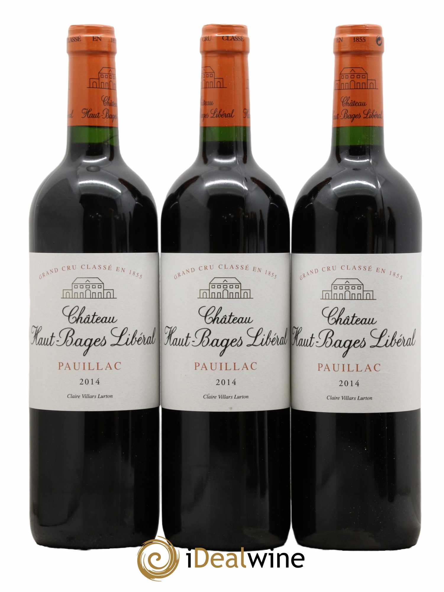 Château Haut Bages Libéral 5ème Grand Cru Classé 2014 - Lot de 6 bouteilles - 1