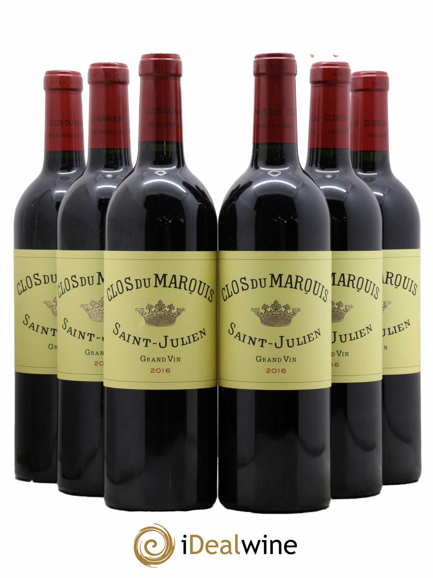 Clos du Marquis 2016 - Lot de 6 bouteilles - 0